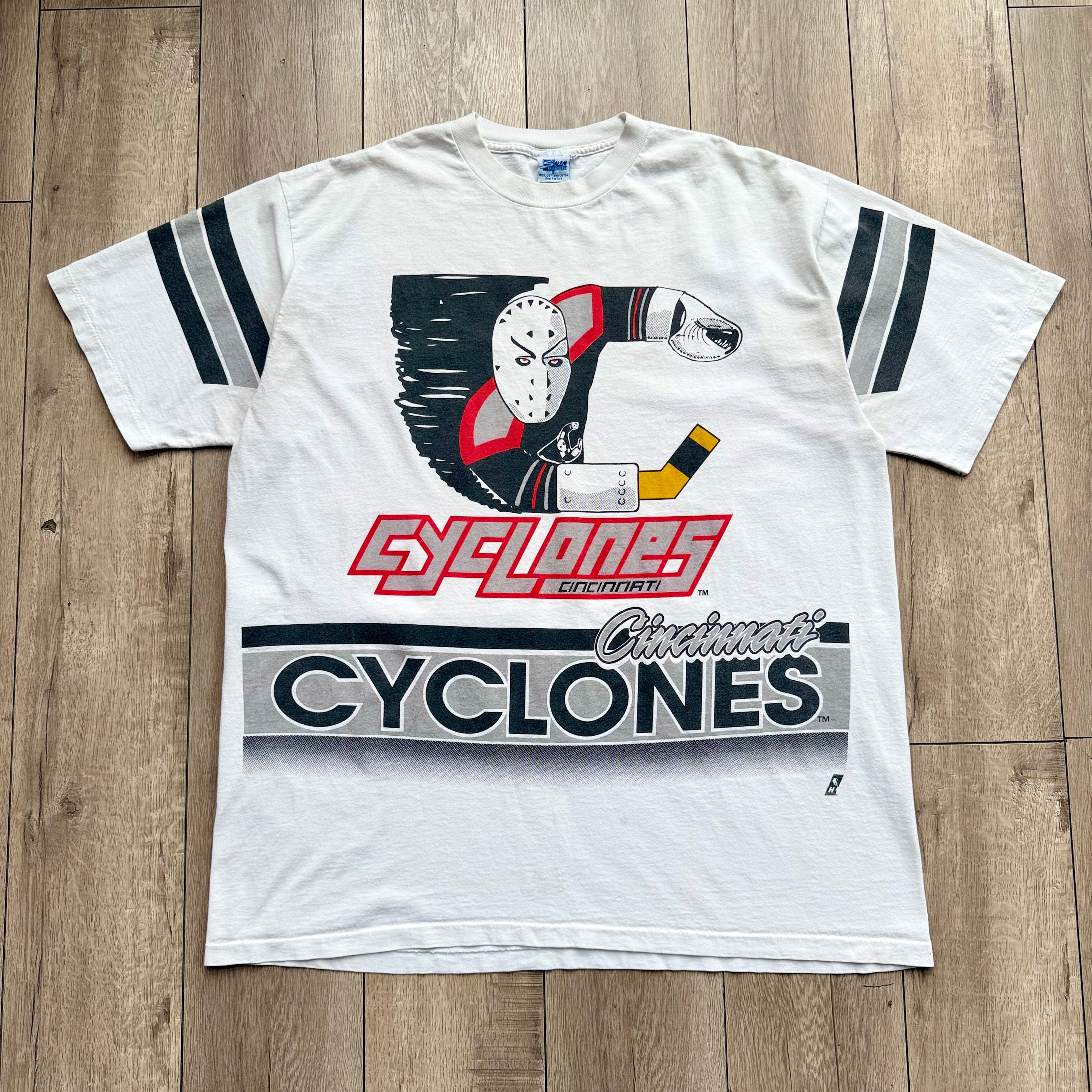 Vintage Salem Sportswear Cincinnati Cyclone Hockey T-Shirt
