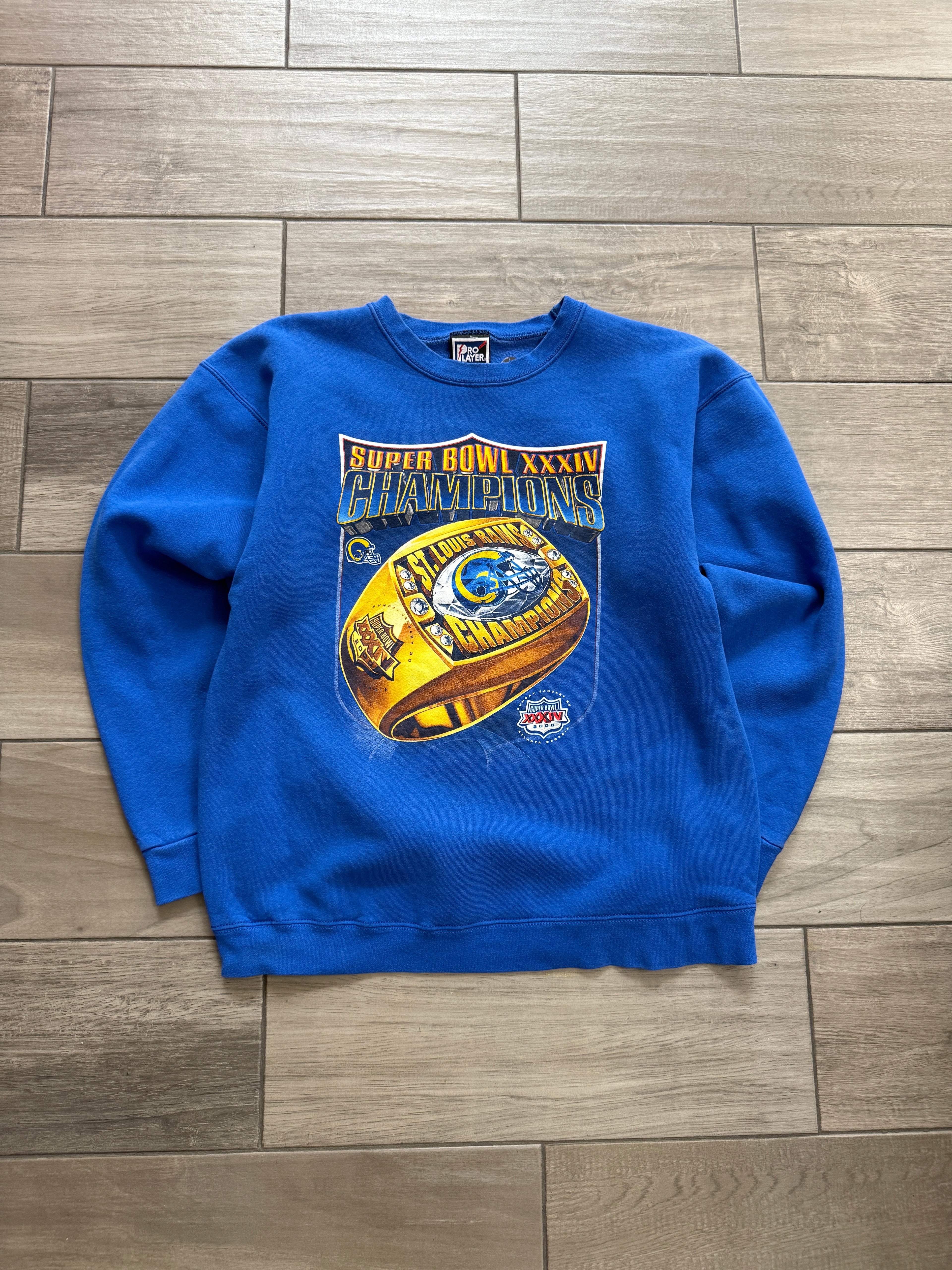 St. Louis Rams Super Bowl Champions Crewneck Sweatshirt
