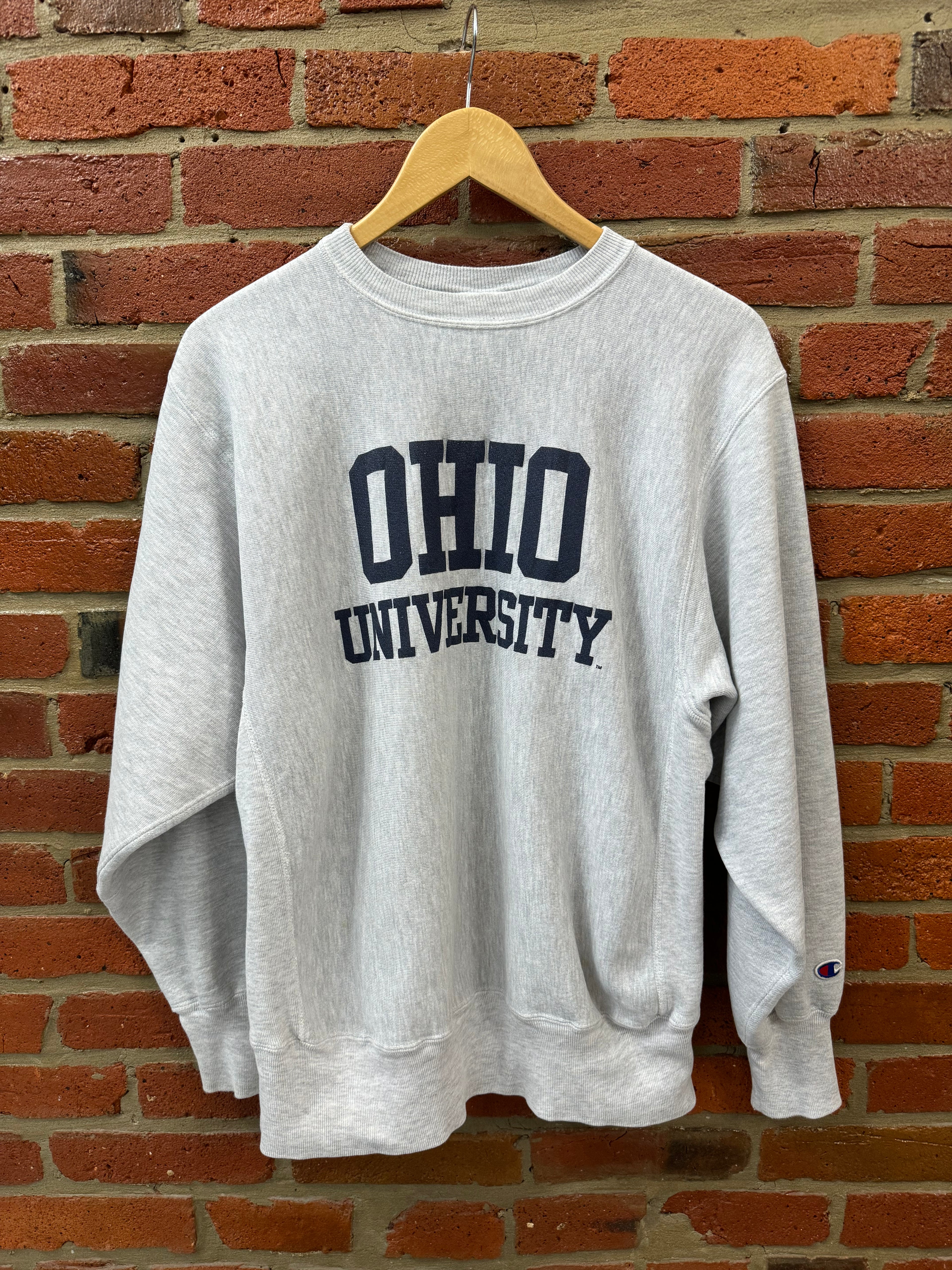 Ohio University Champion Reverse Weave Crewneck Sweatshirt
