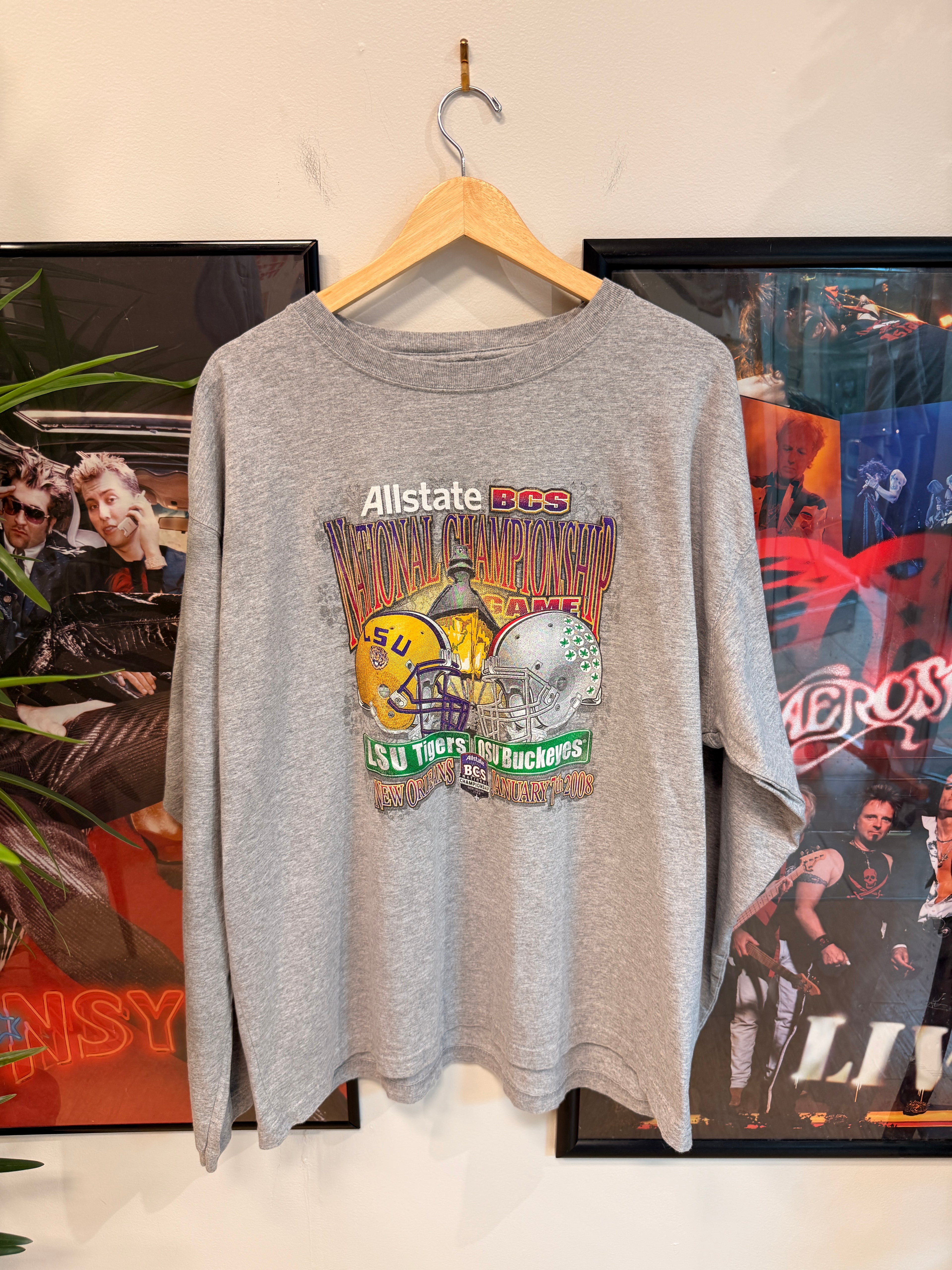 Ohio State Vs LSU Tigers Long Sleeve T-Shirt