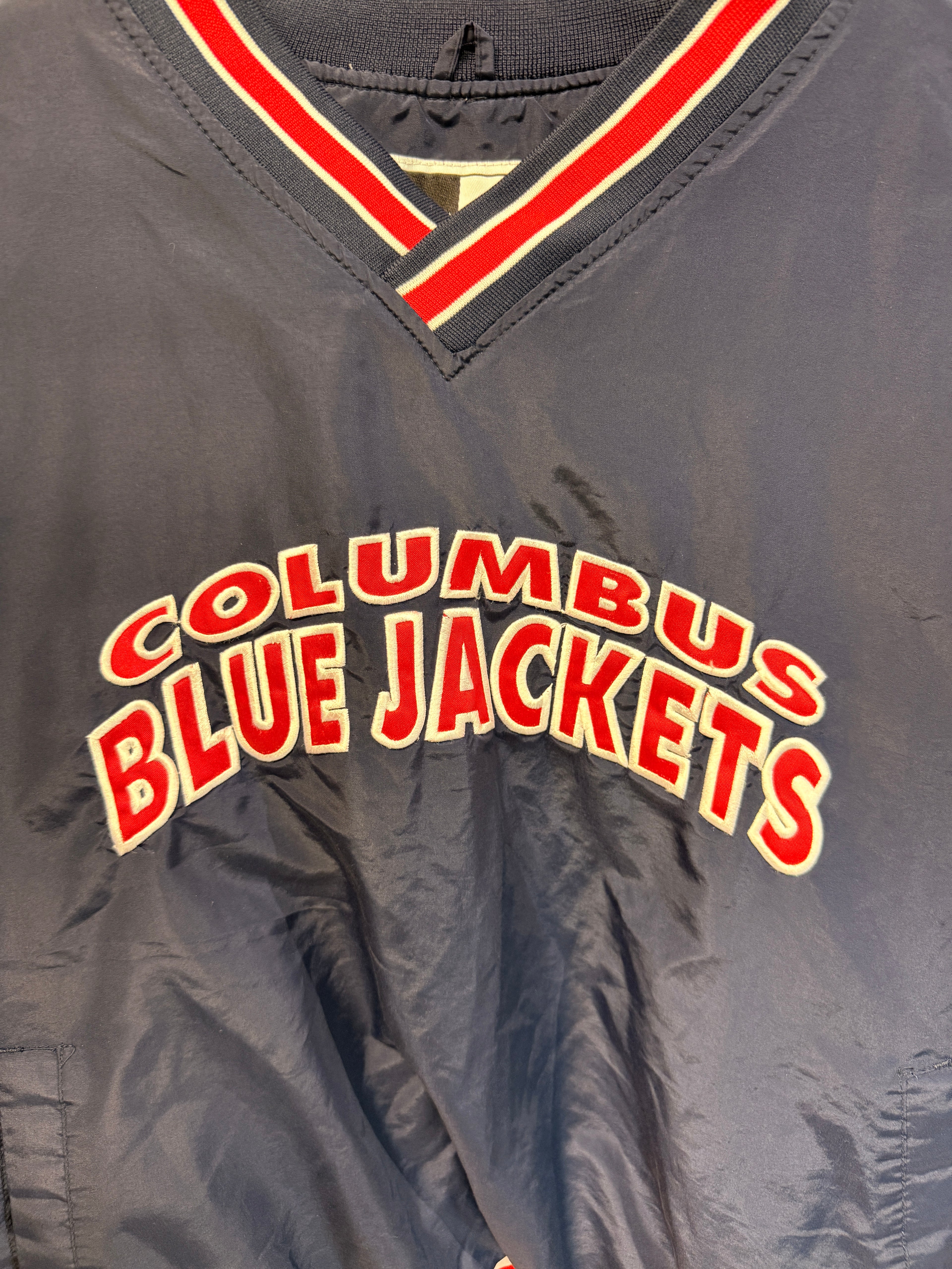 Columbus Blue Jackets Pullover Windbreaker