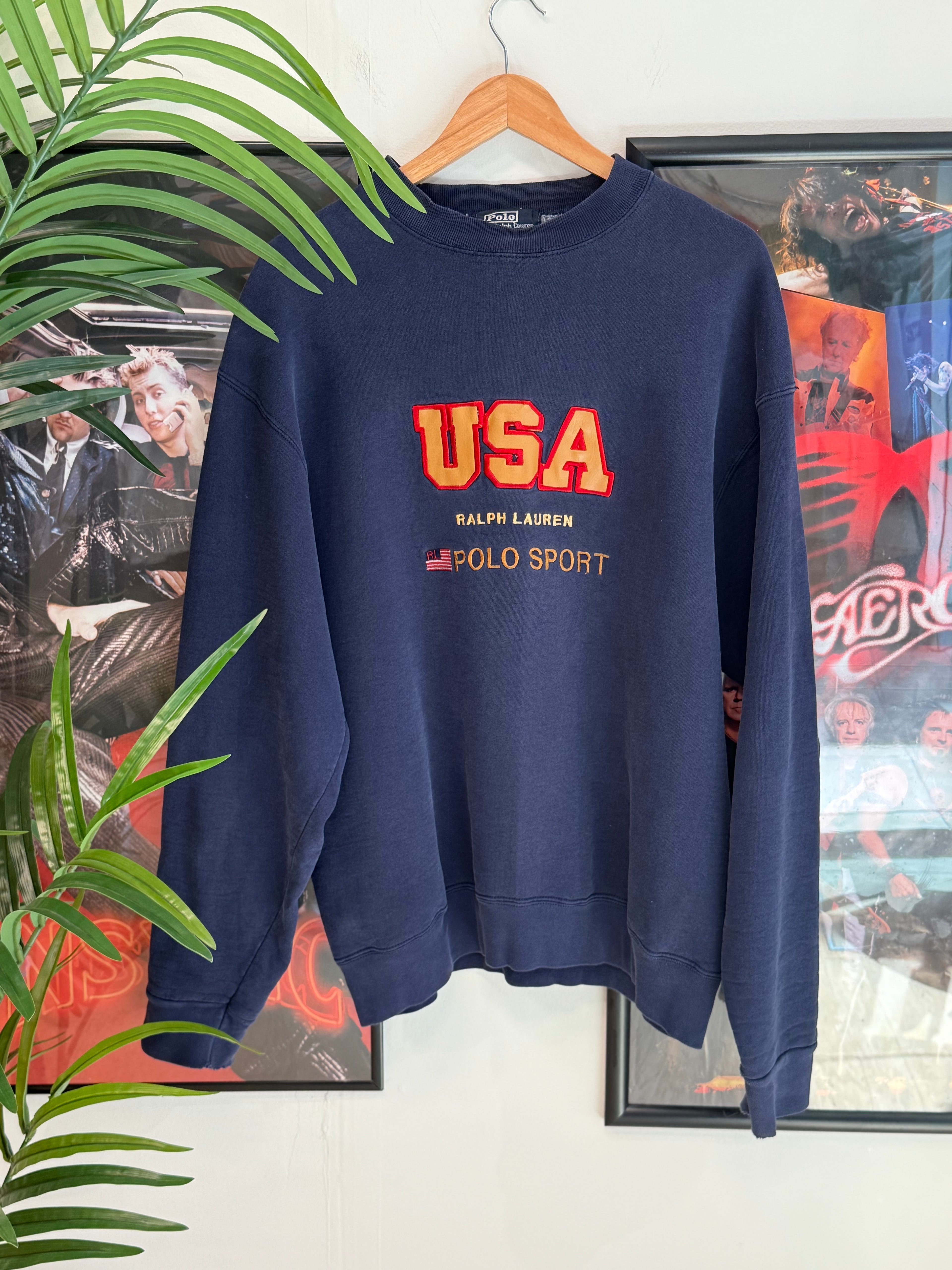 Polo Sport USA Crewneck Sweatshirt