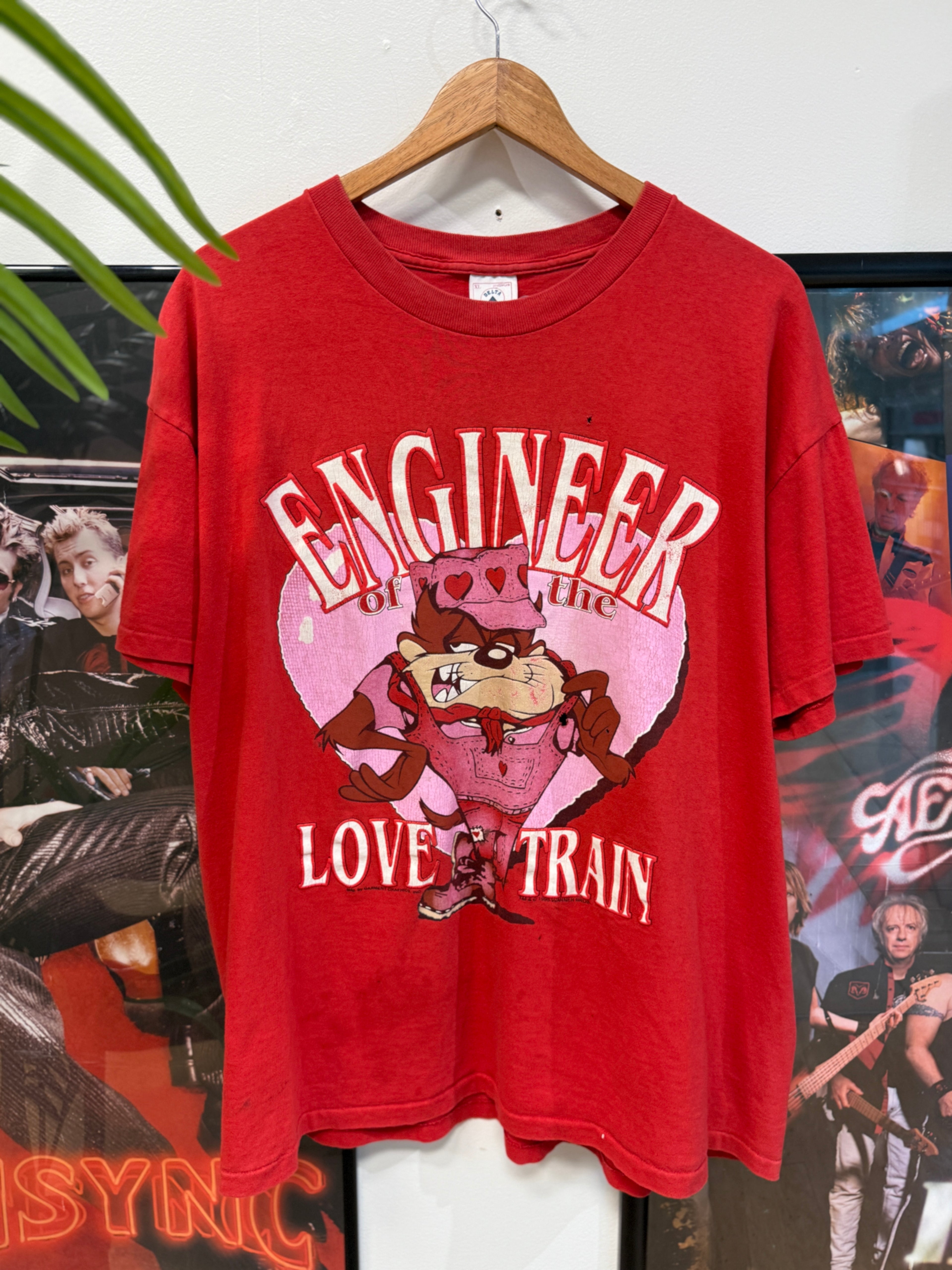 1995 Engineer Of The Love Train Taz T-Shirt