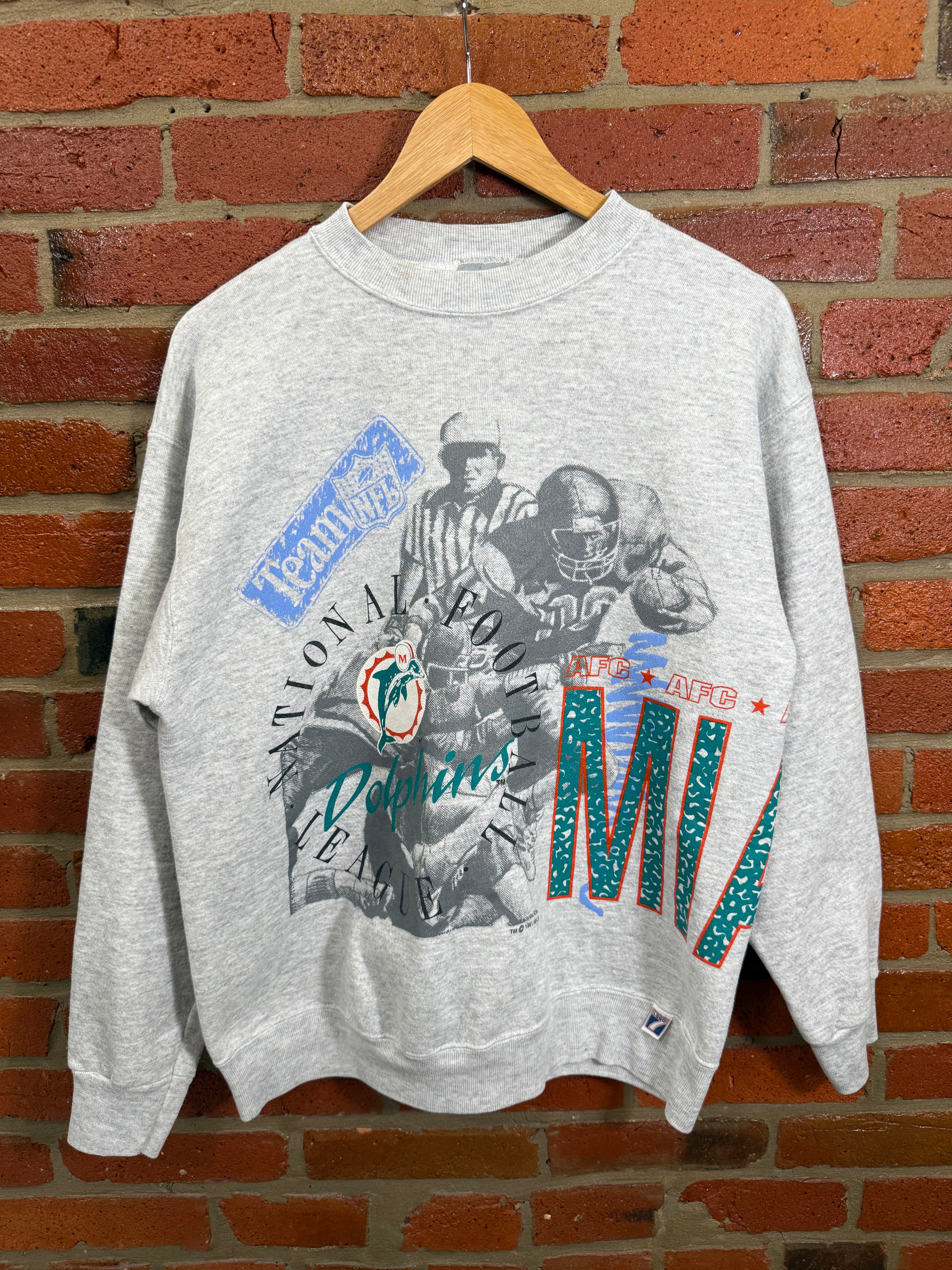 Miami Dolphins Crewneck Sweatshirt