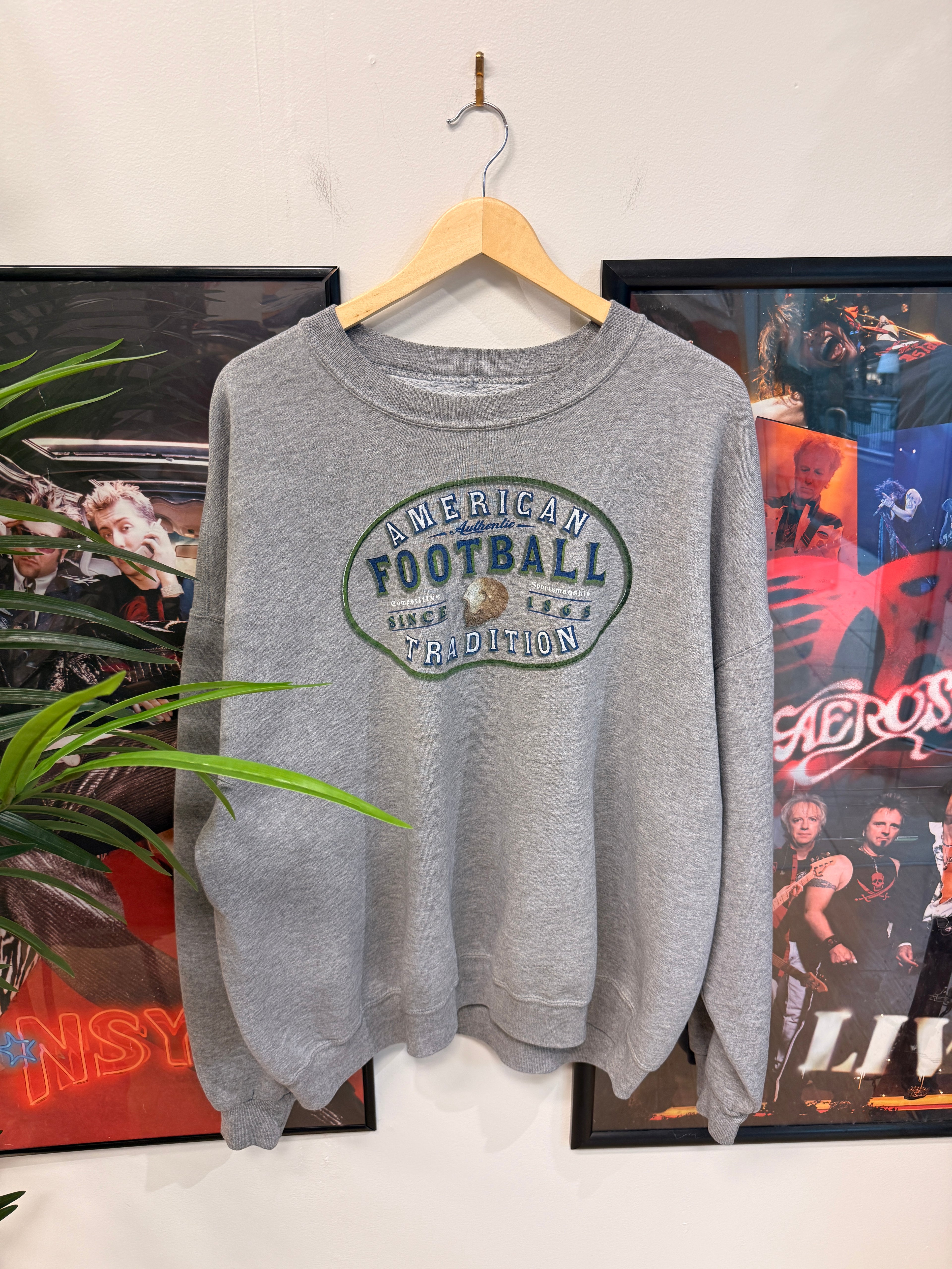 American Football Crewneck Sweatshirt