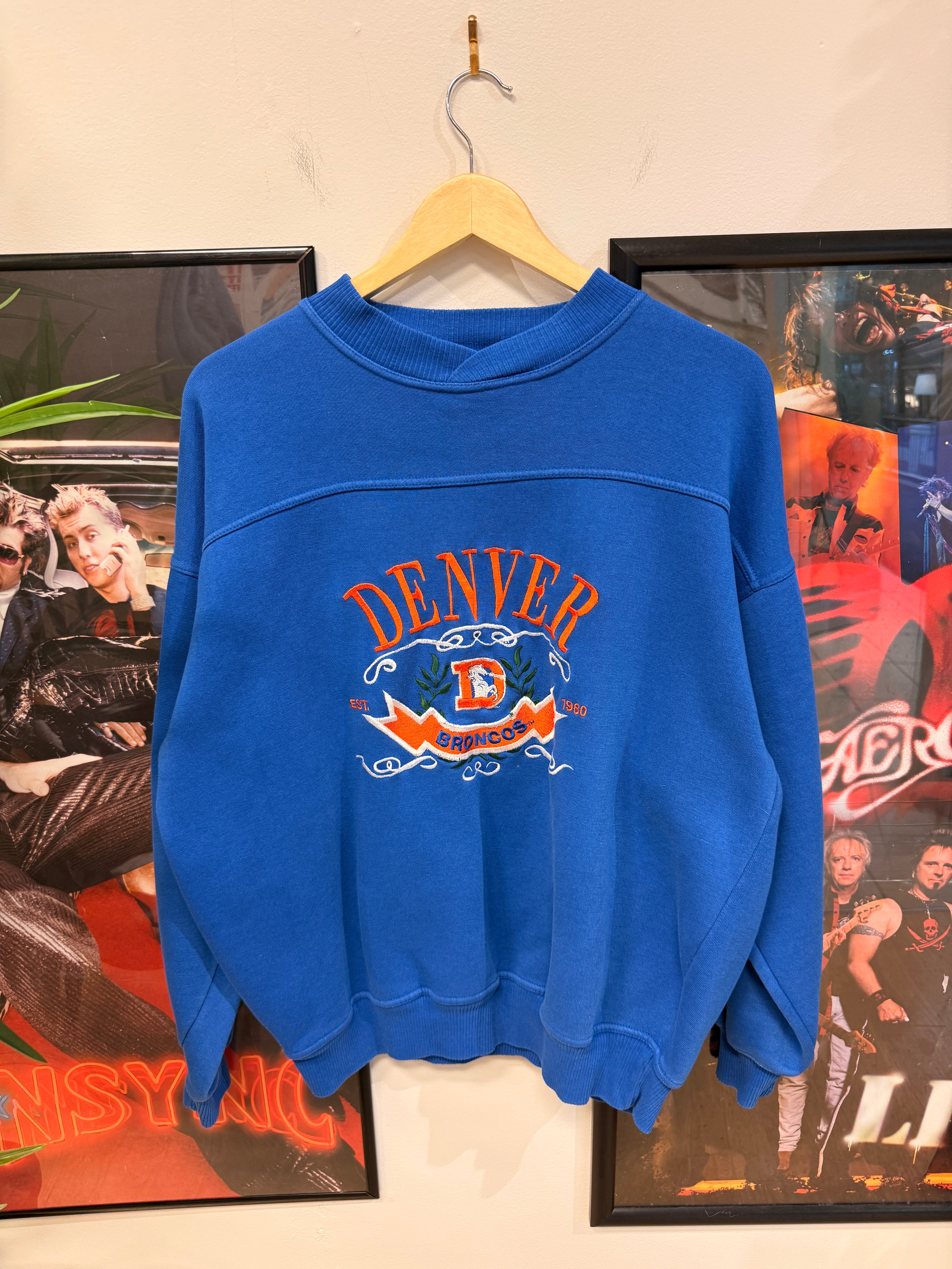 Denver Broncos Crewneck Sweatshirt