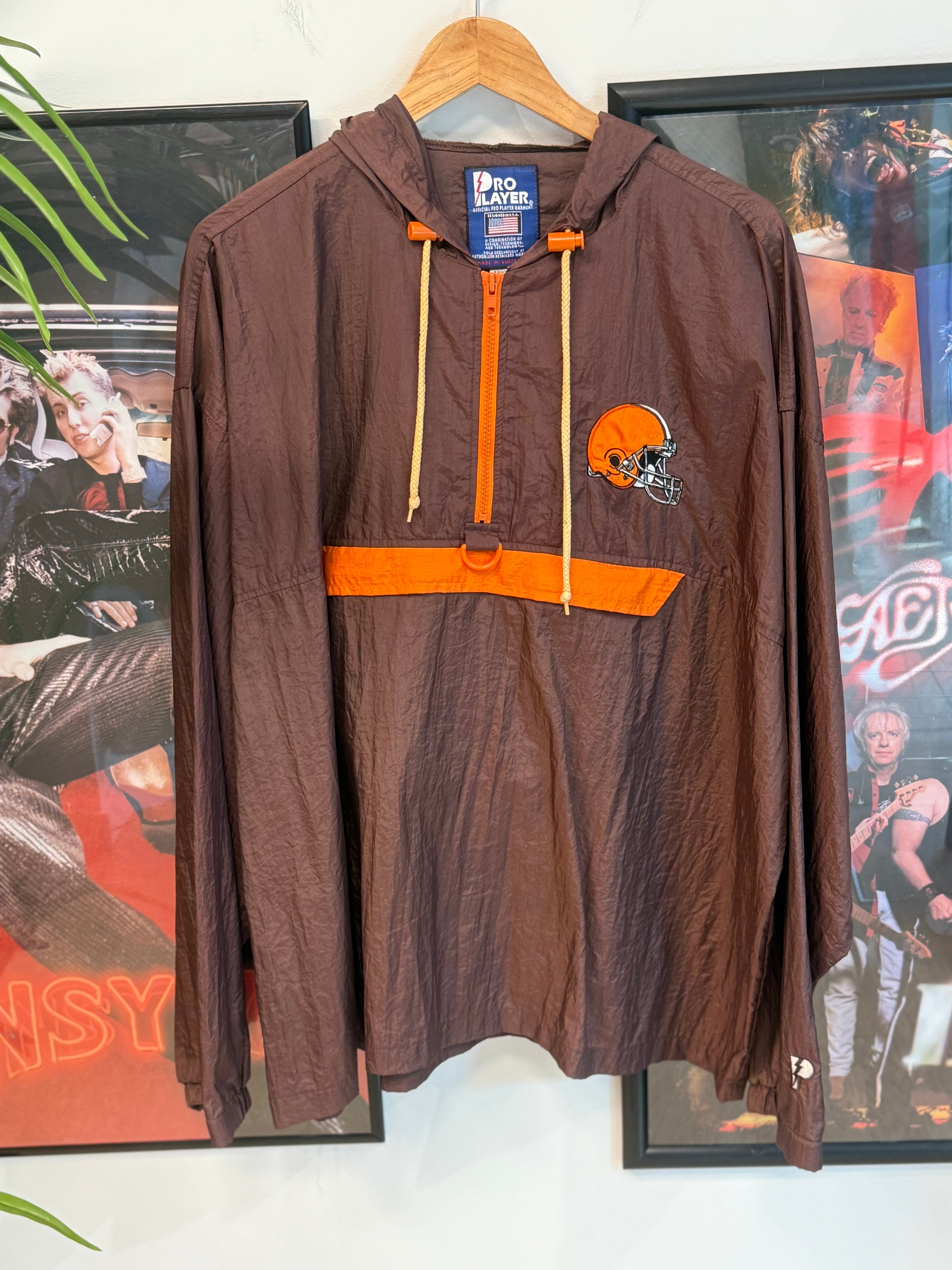 Browns Pullover Windbreaker