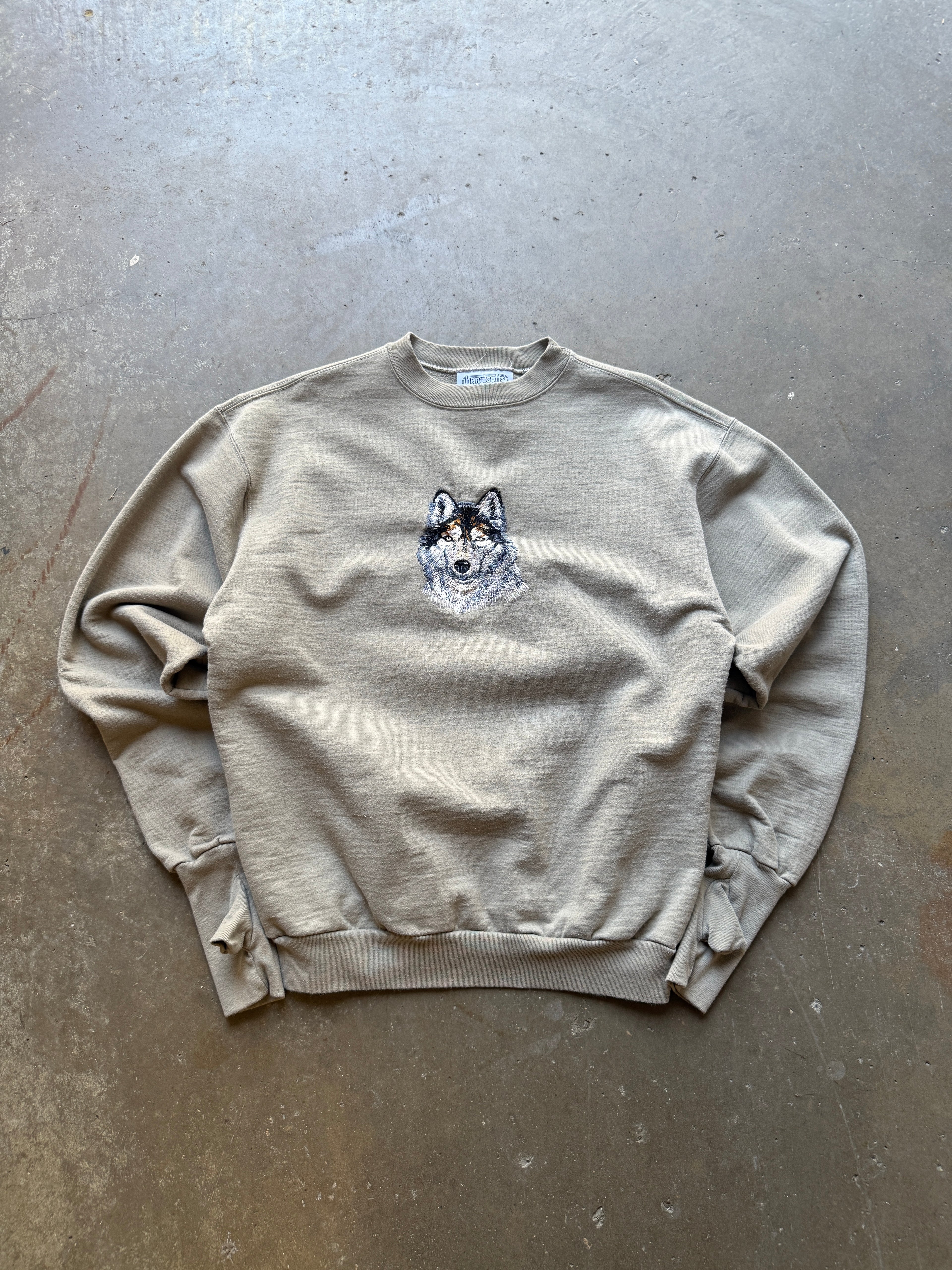 Vintage Wolf Crewneck Sweatshirt