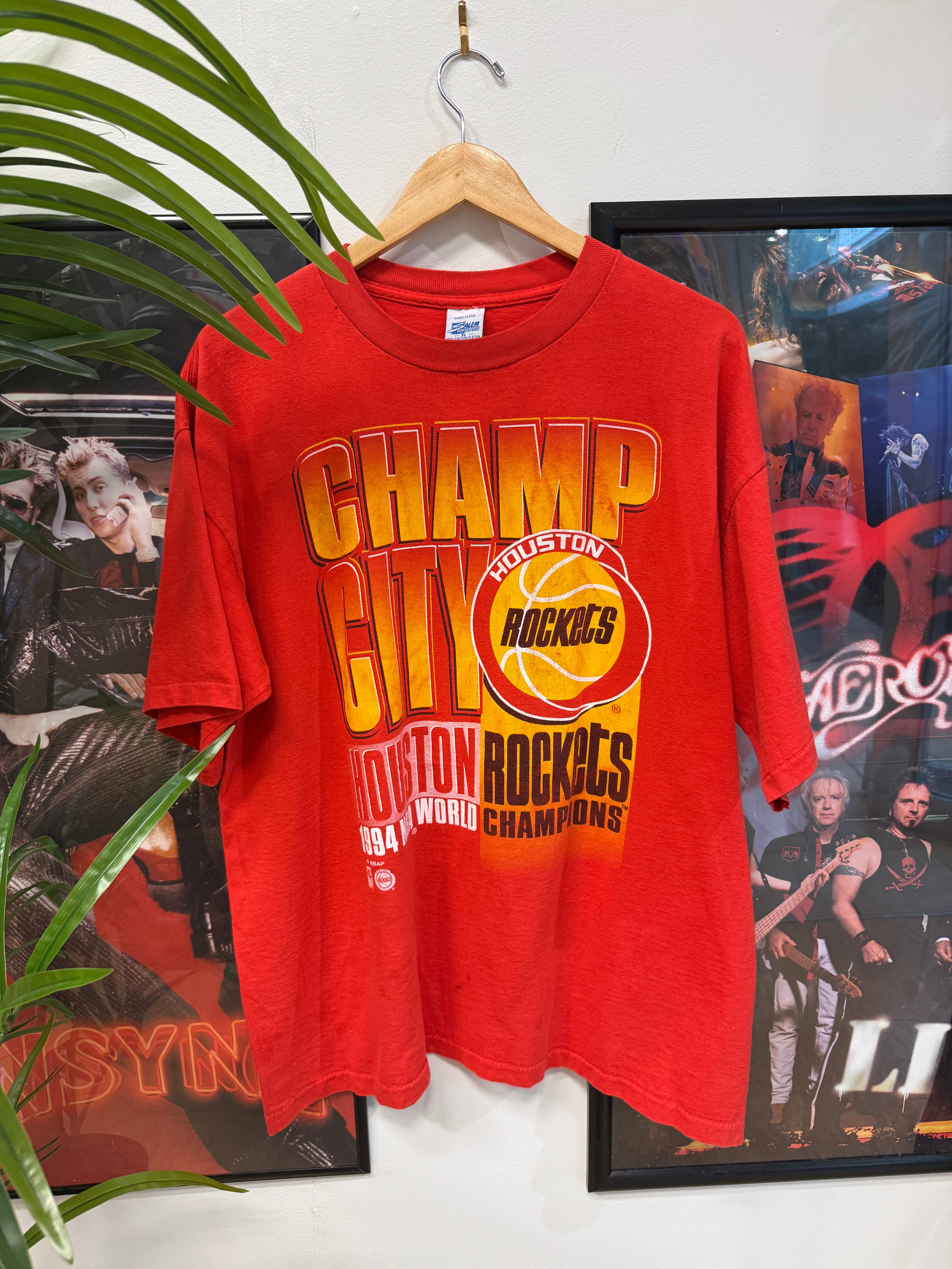 1994 Huston Rockets Championship T-Shirt