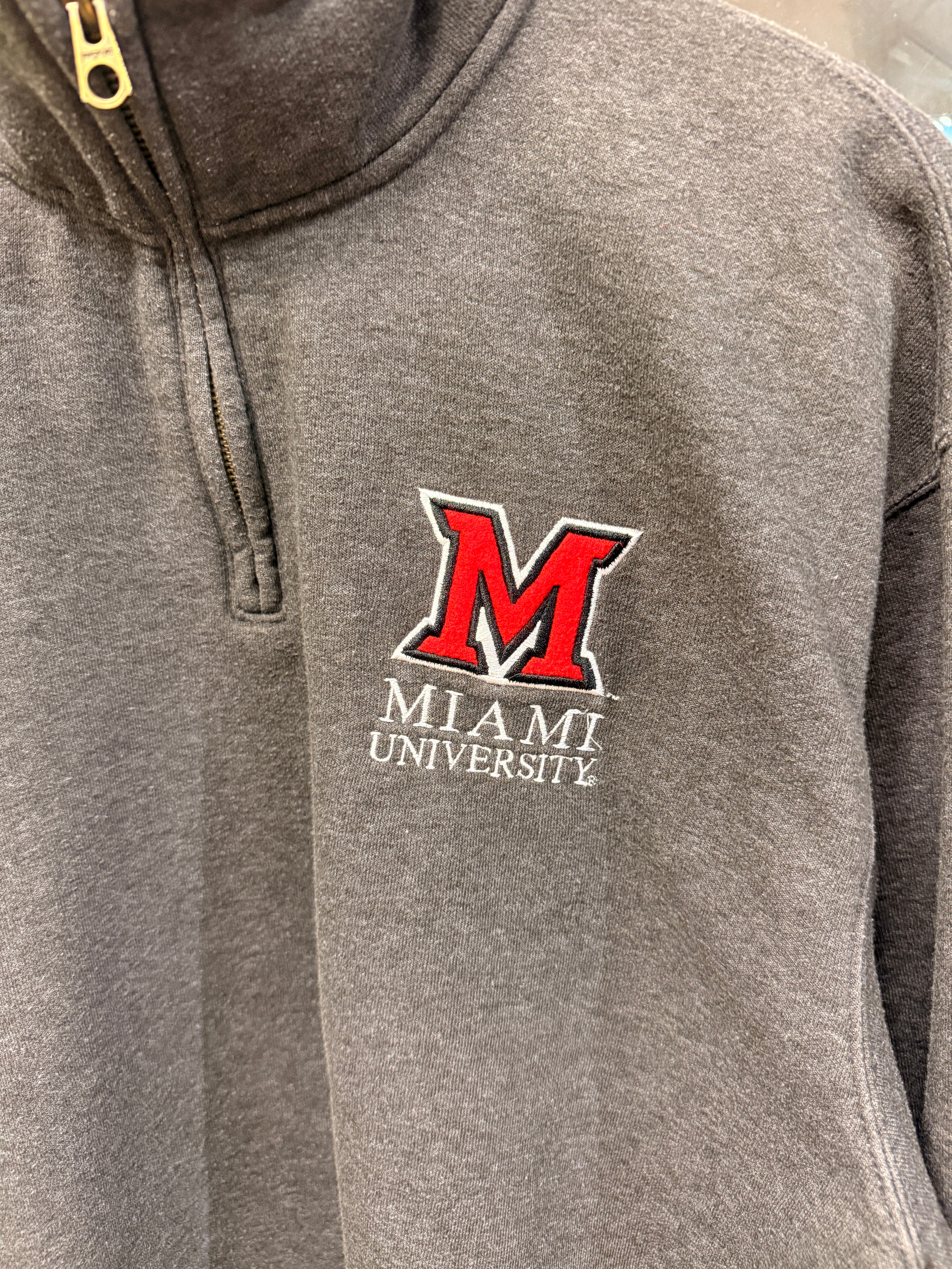 Miami University 1/4 Zip Sweatshirt