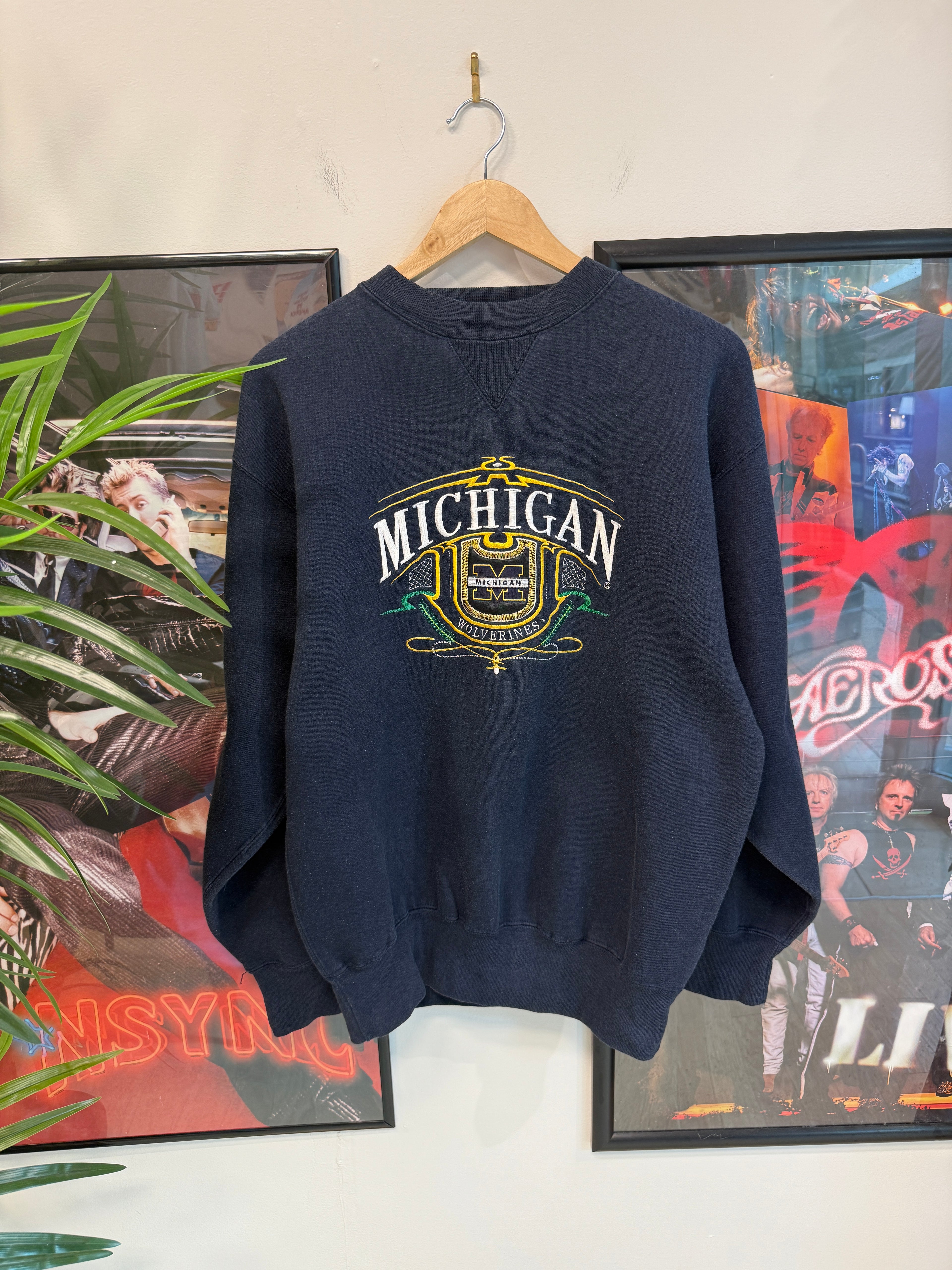 Michigan Wolverines Crewneck Sweatshirt