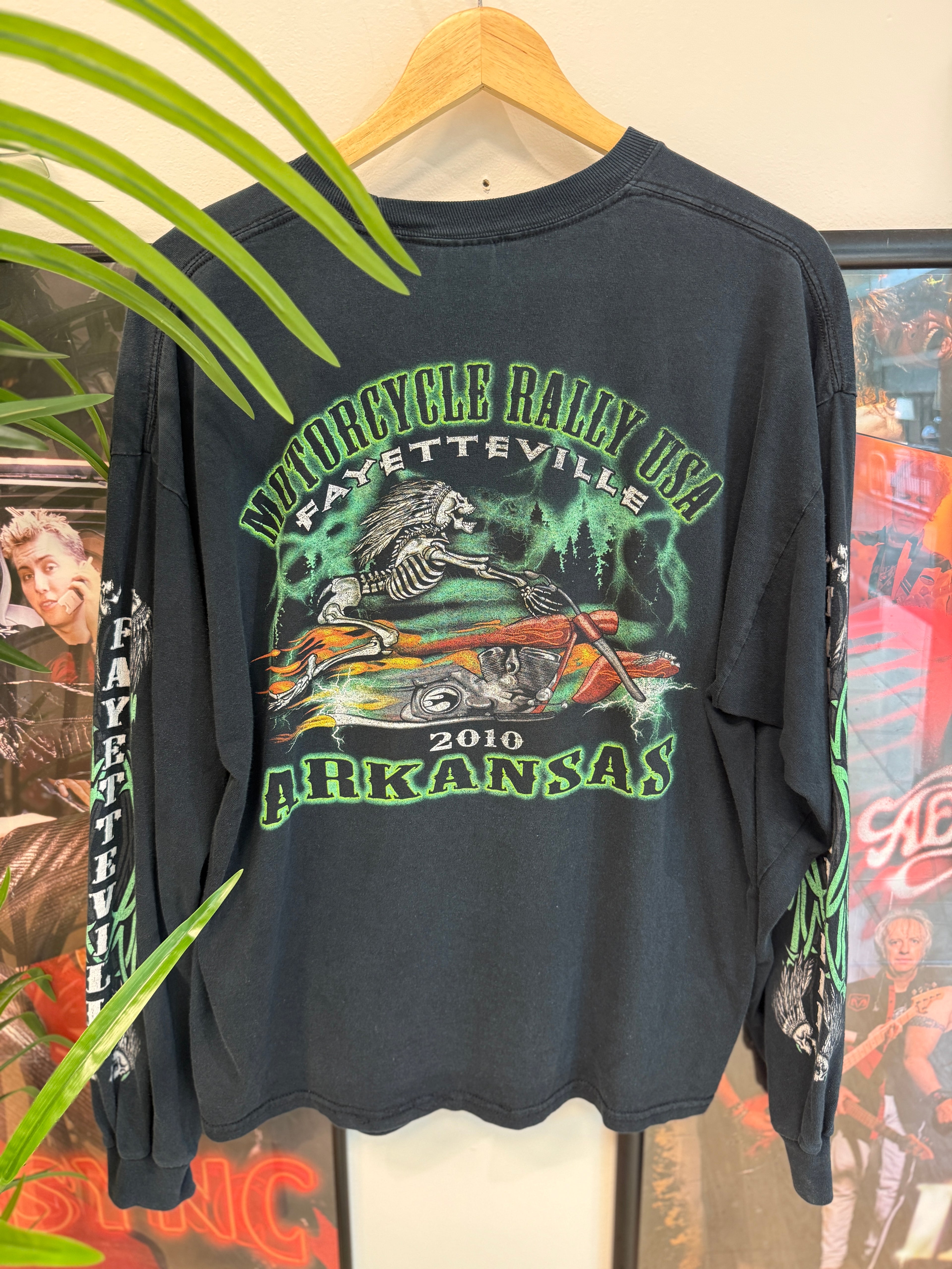 Motorcycle Rally Long Sleeve T-Shirt