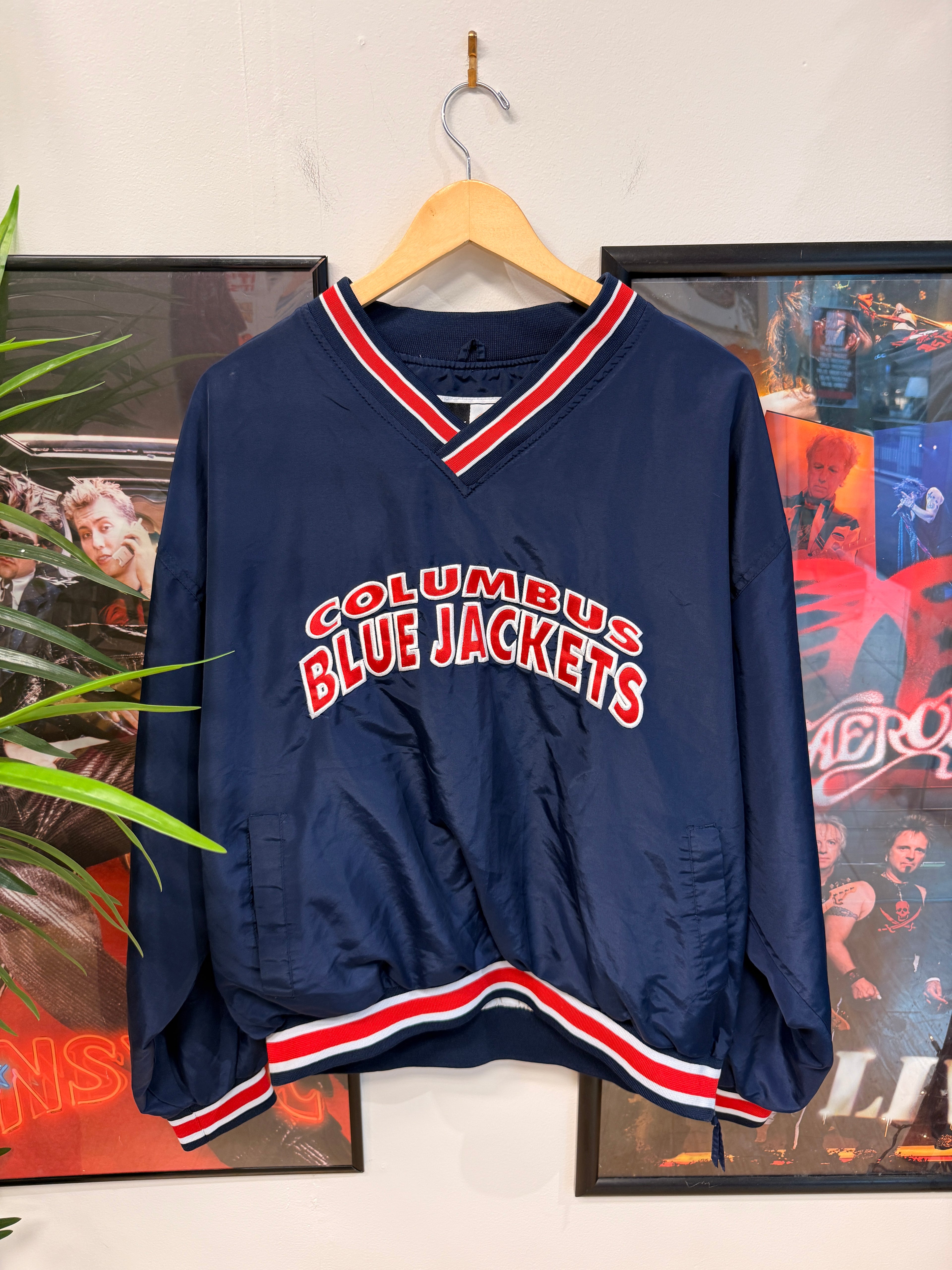 Columbus Blue Jackets Pullover Windbreaker