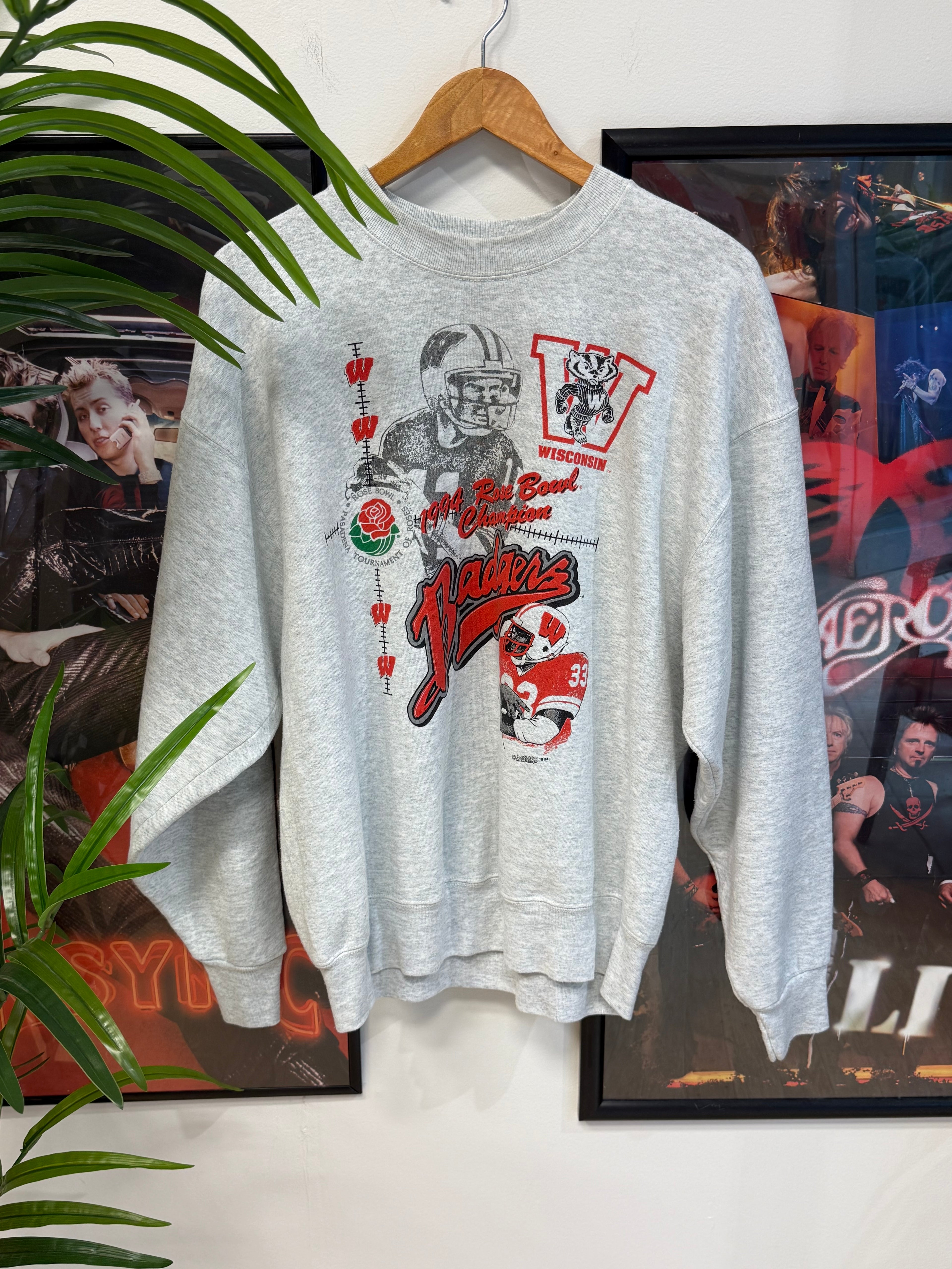 Wisconsin Badgers Crewneck Sweatshirt