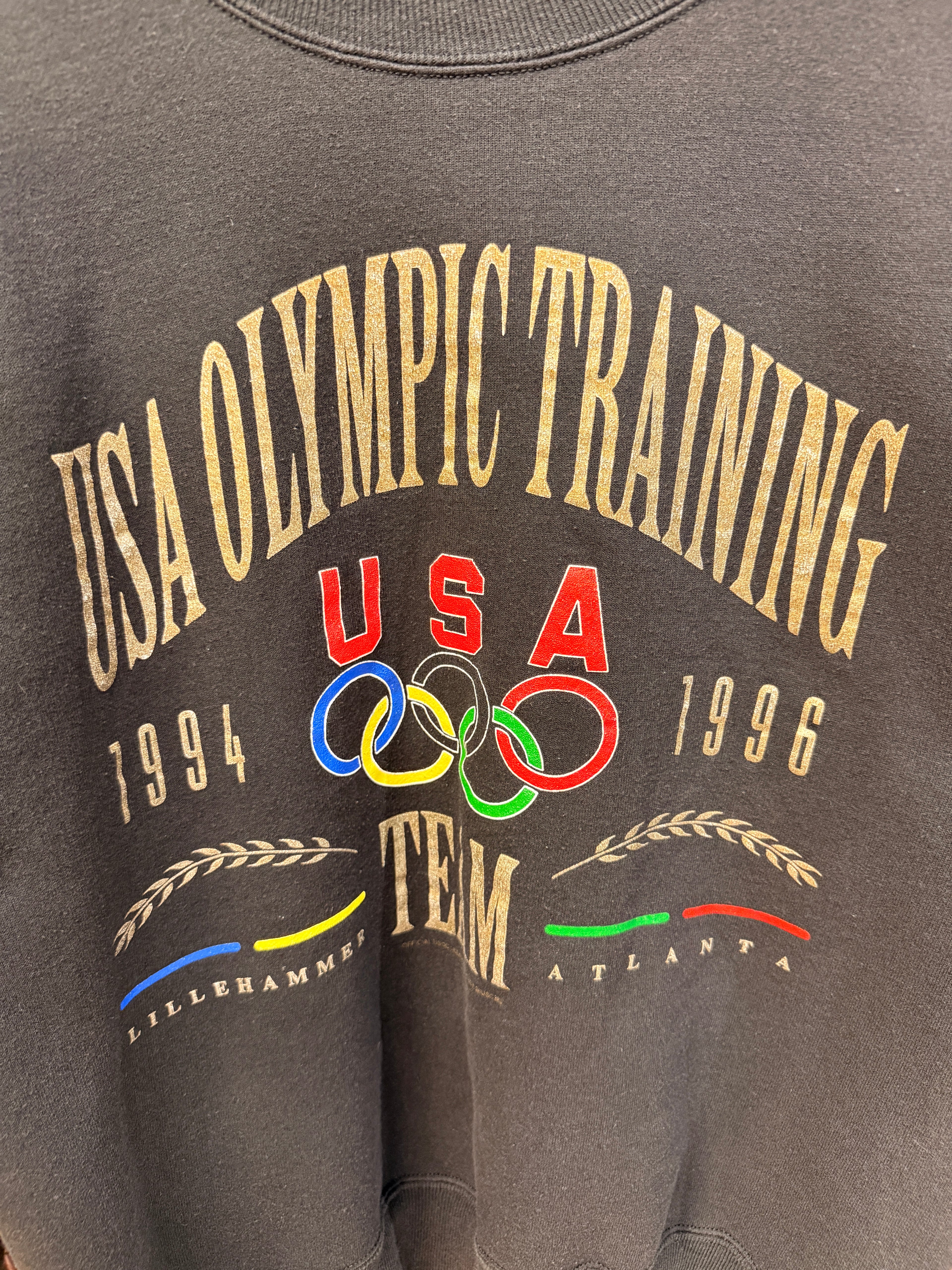 USA Olympic Training Crewneck Sweatshirt