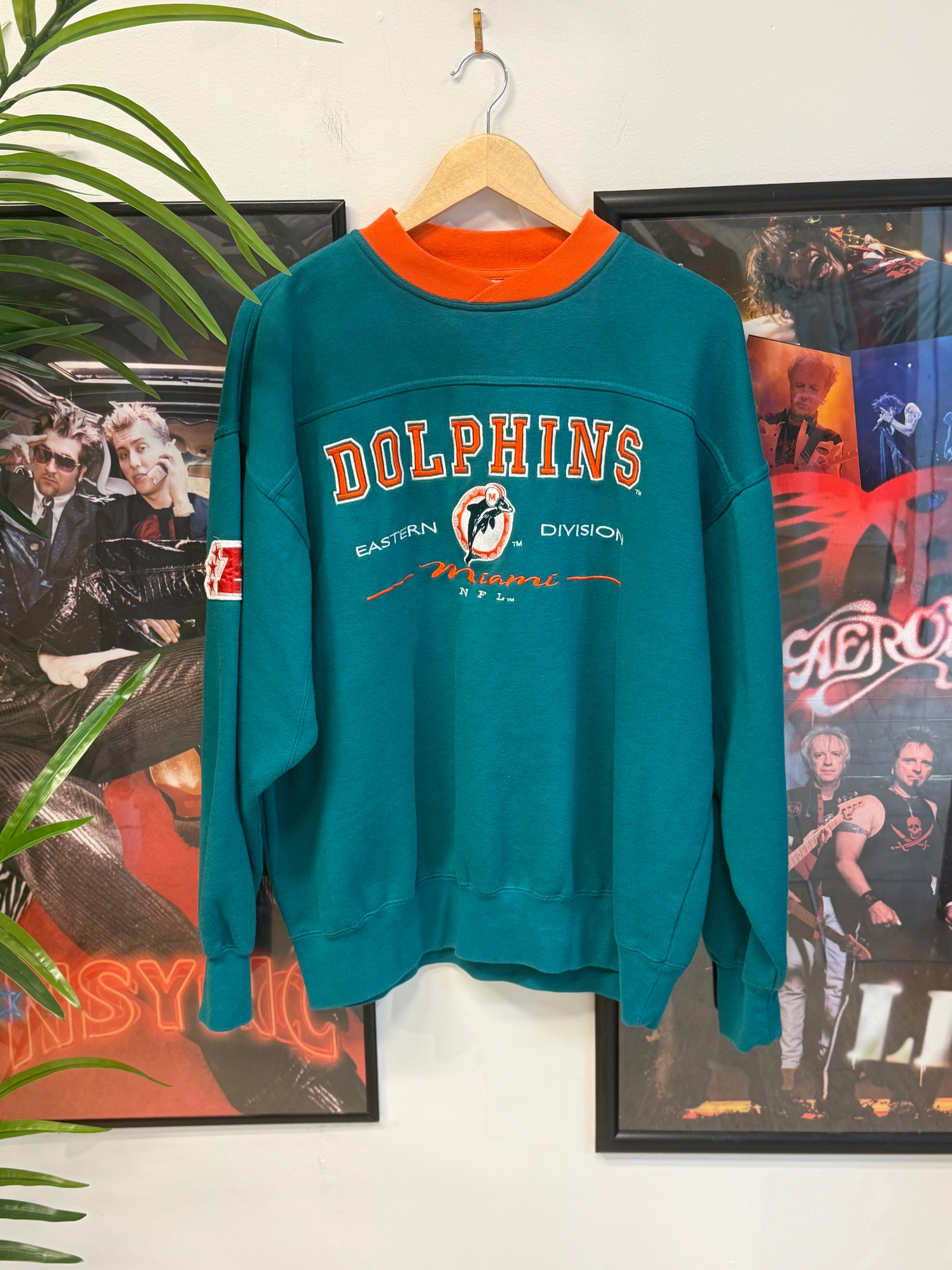 Miami Dolphins Crewneck Sweatshirt