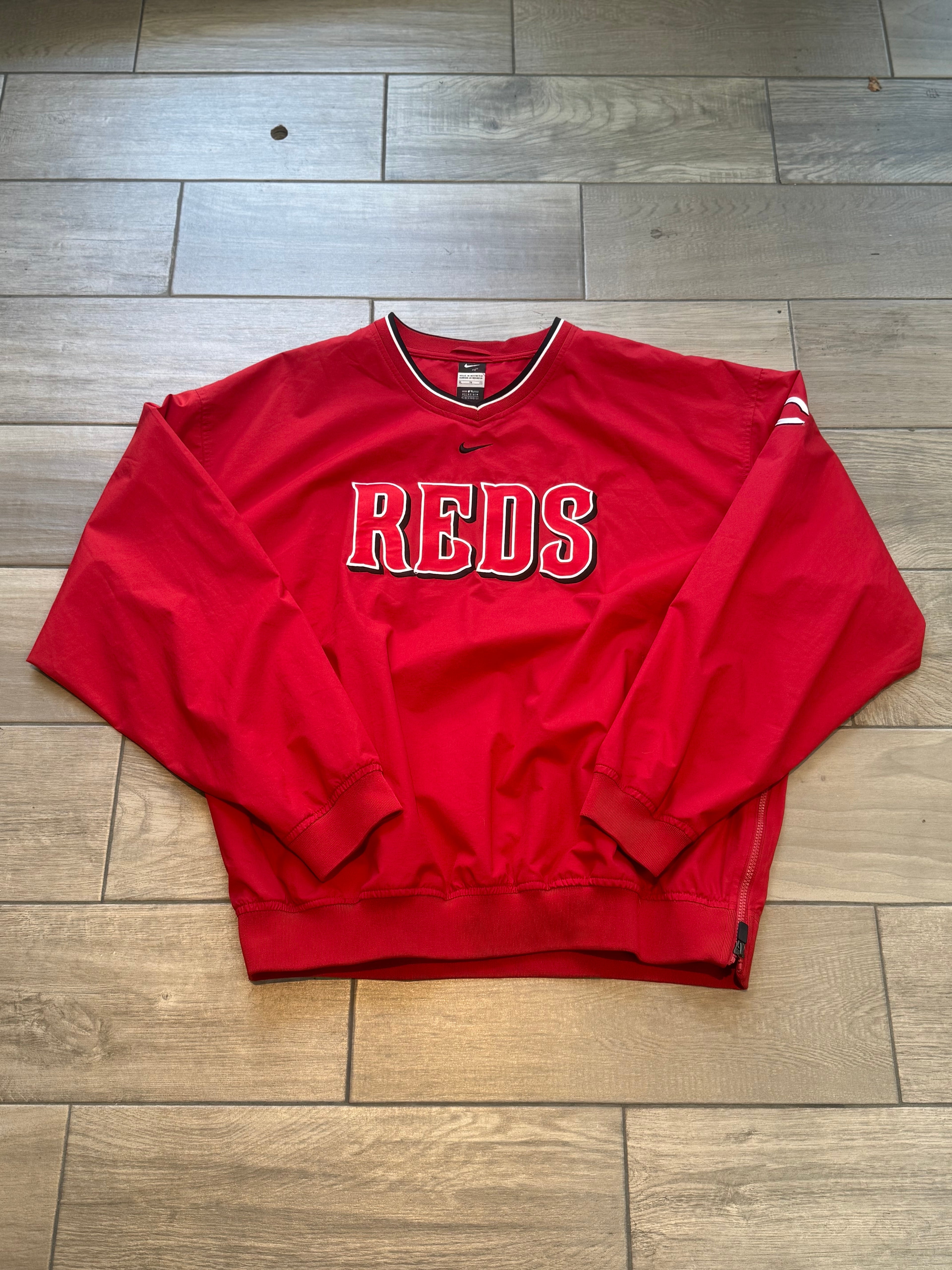 Reds Pullover Windbreaker