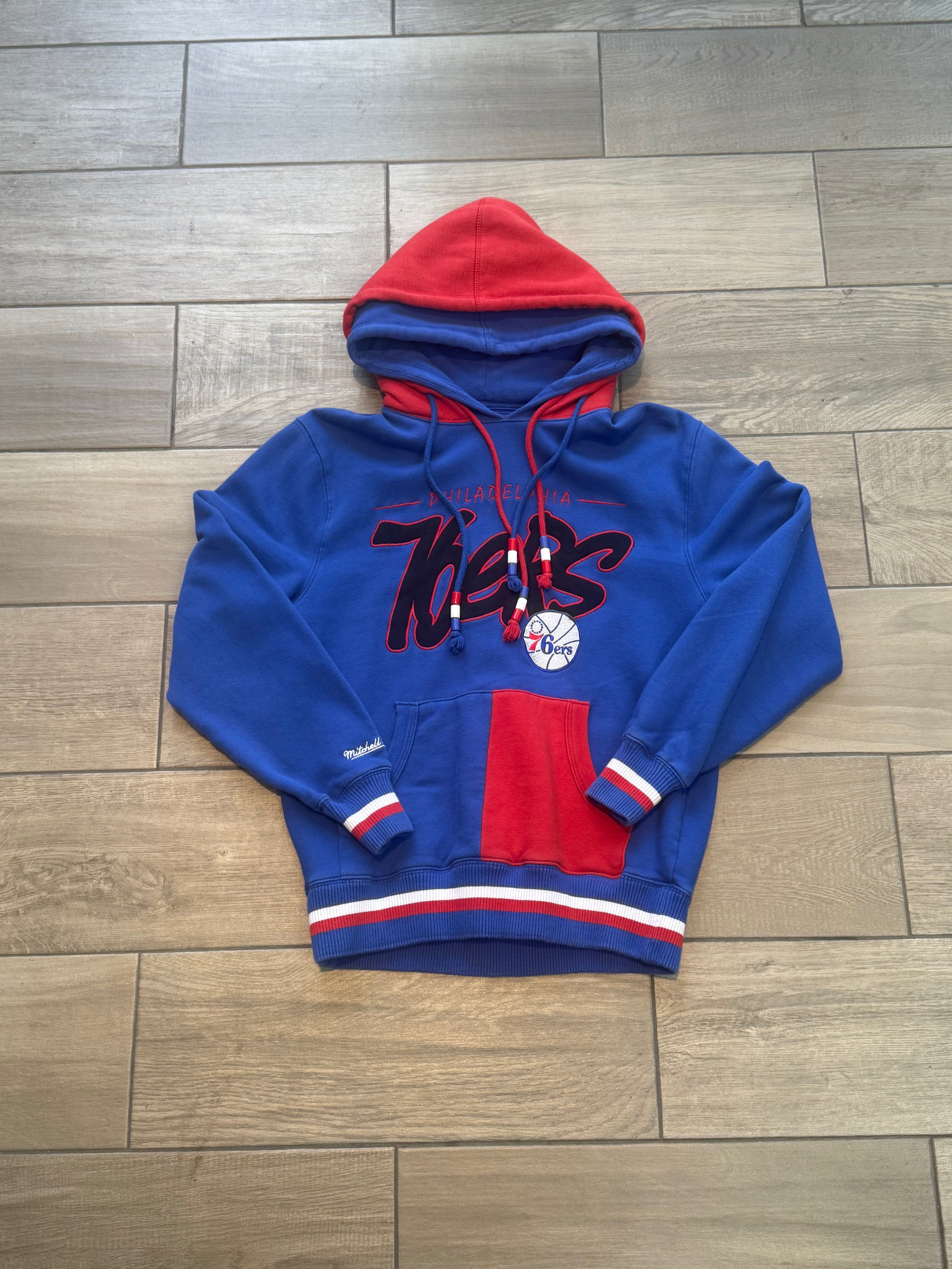 76ers Double Hooded Sweatshirt