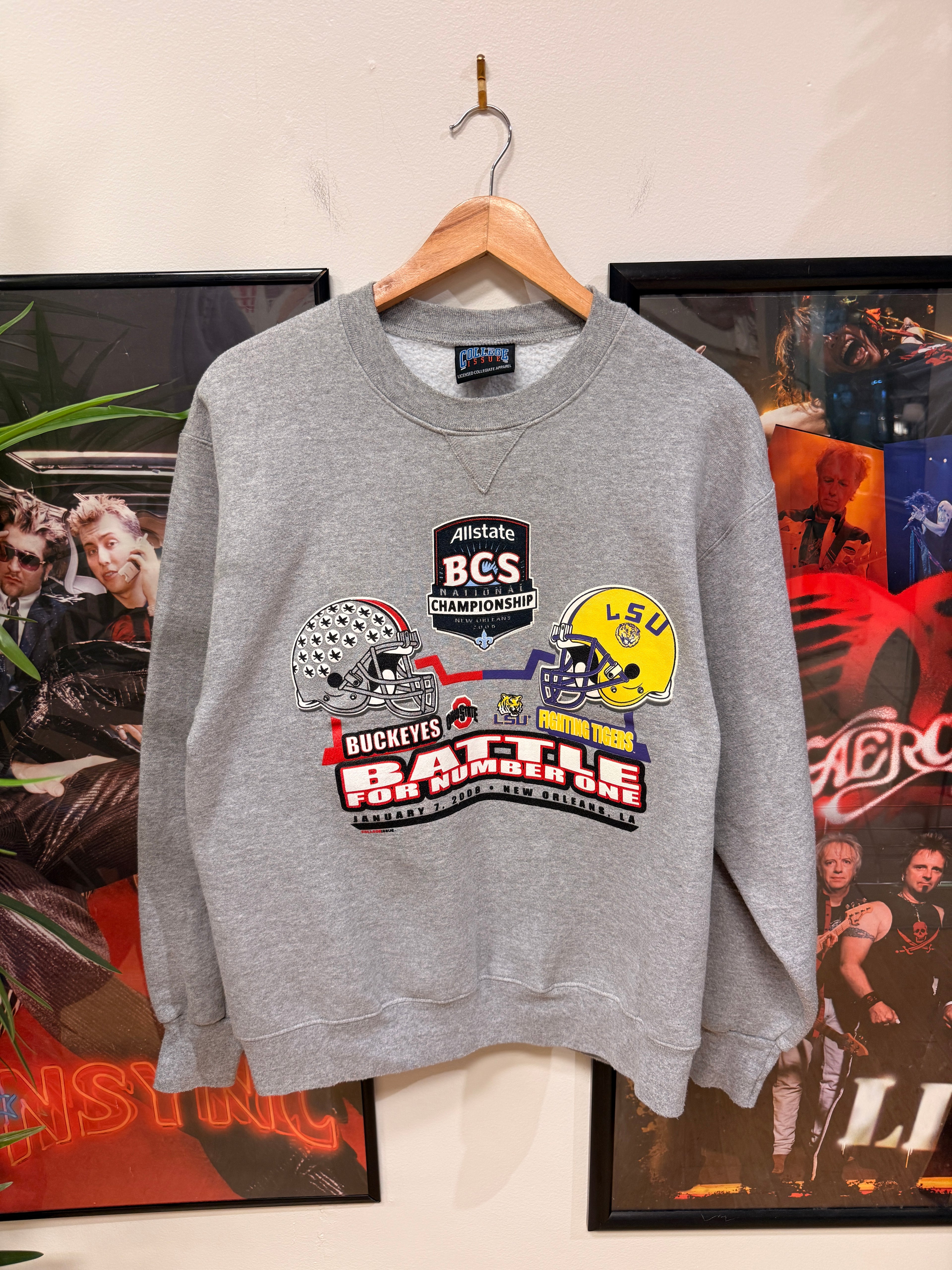 Ohio State Vs LSU Crewneck Sweatshirt