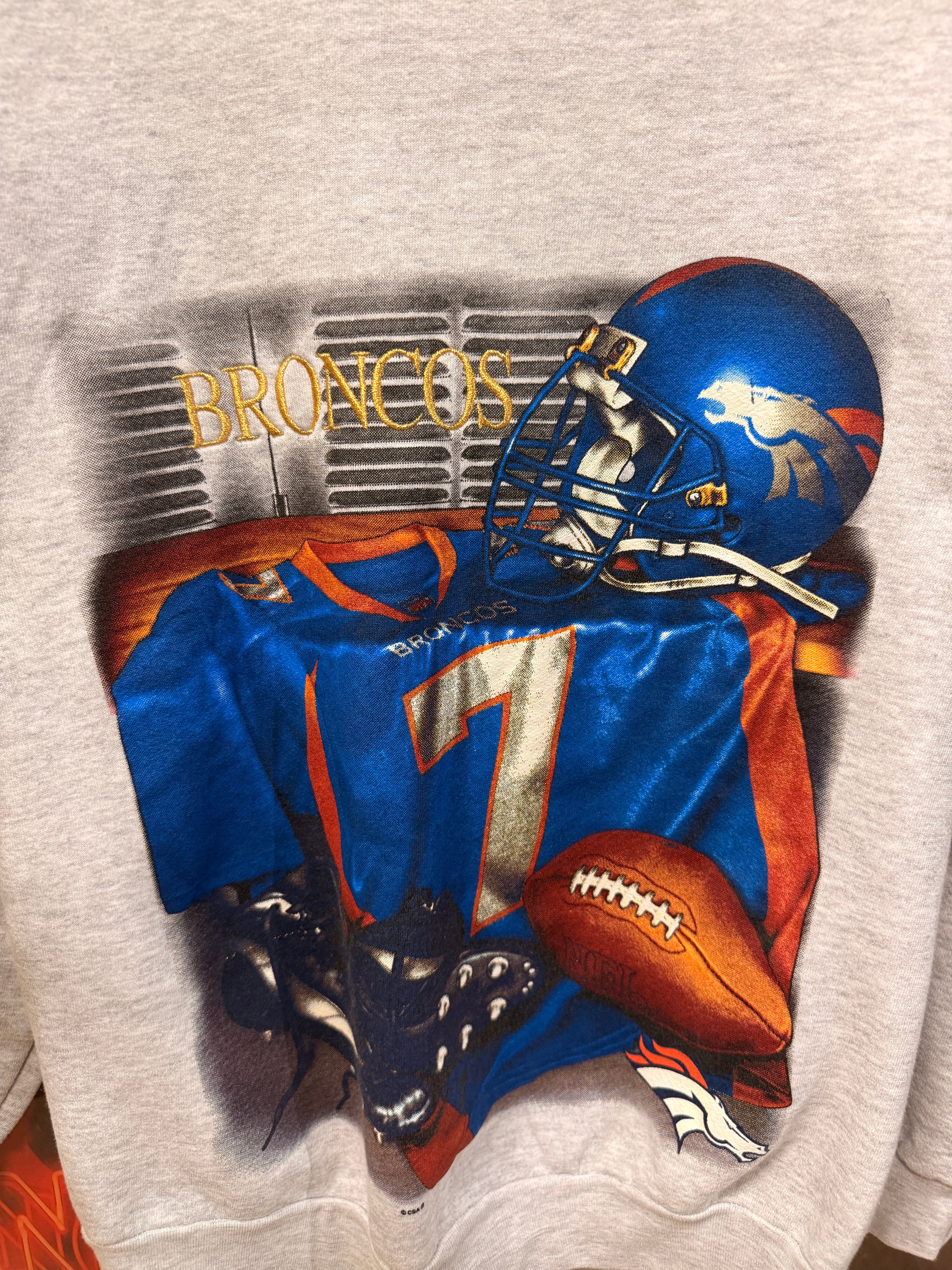 Denver Broncos Crewneck Sweatshirt