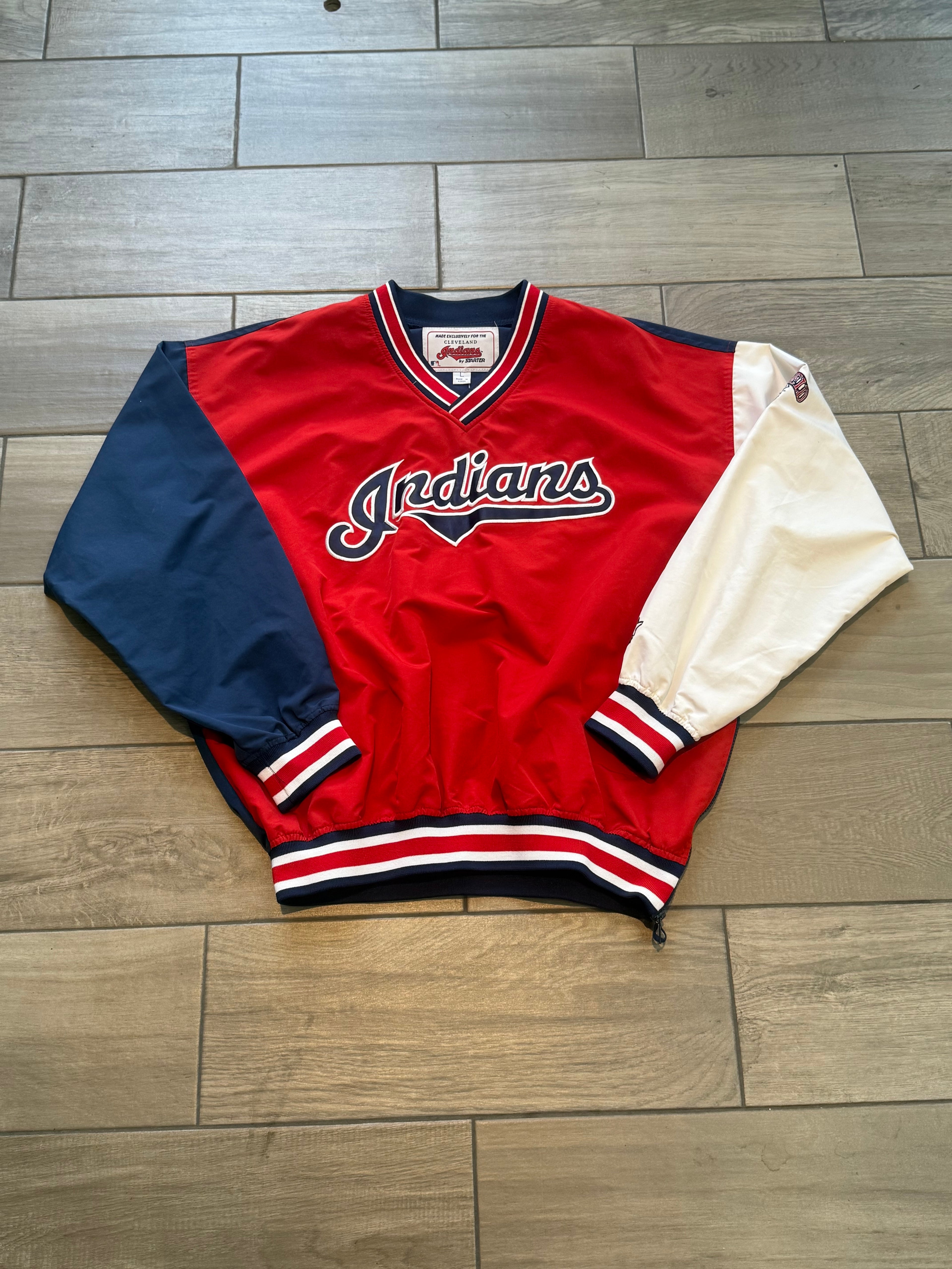 Indians Pullover Windbreaker