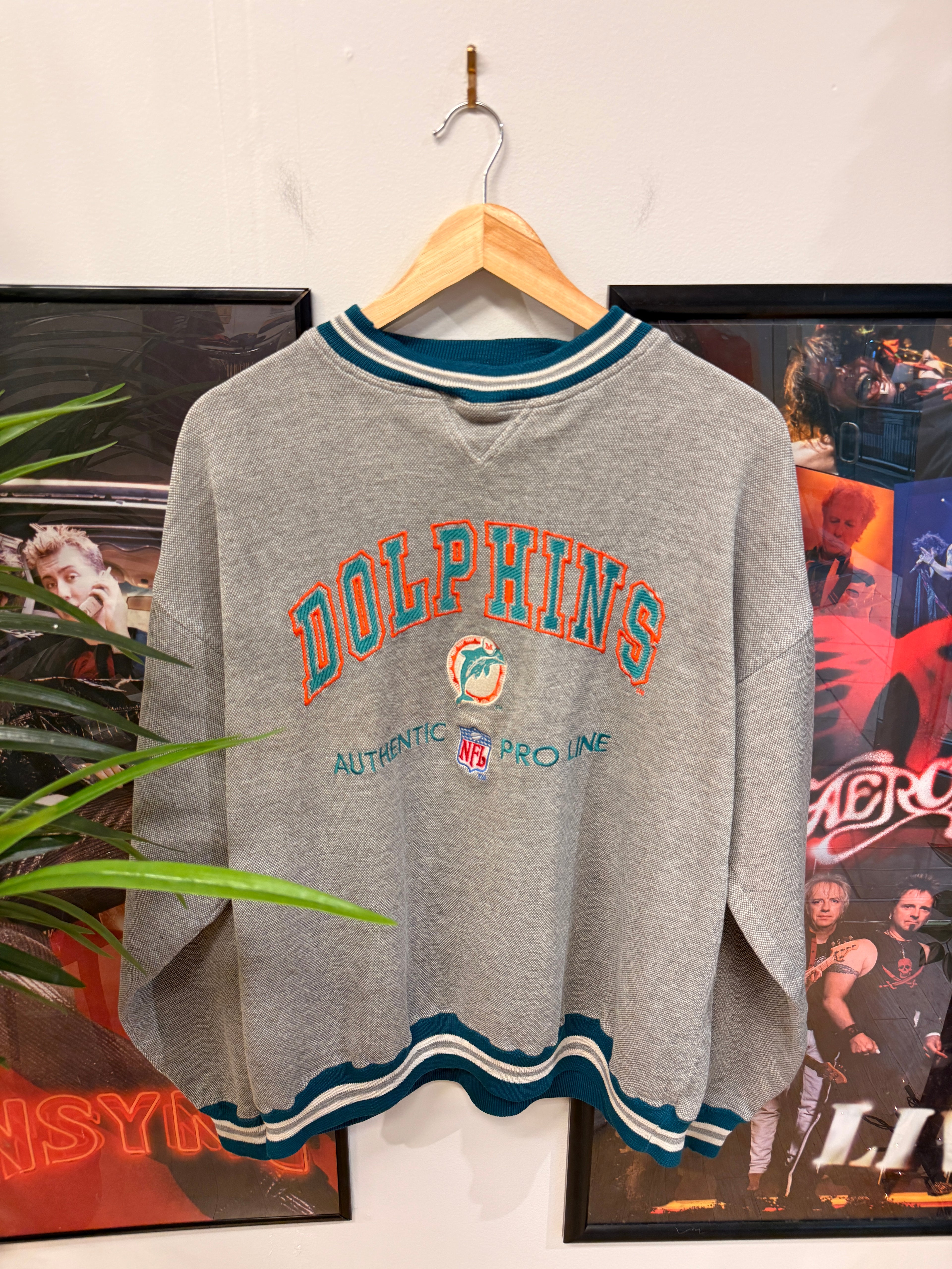 Miami Dolphin Crewneck Sweatshirt