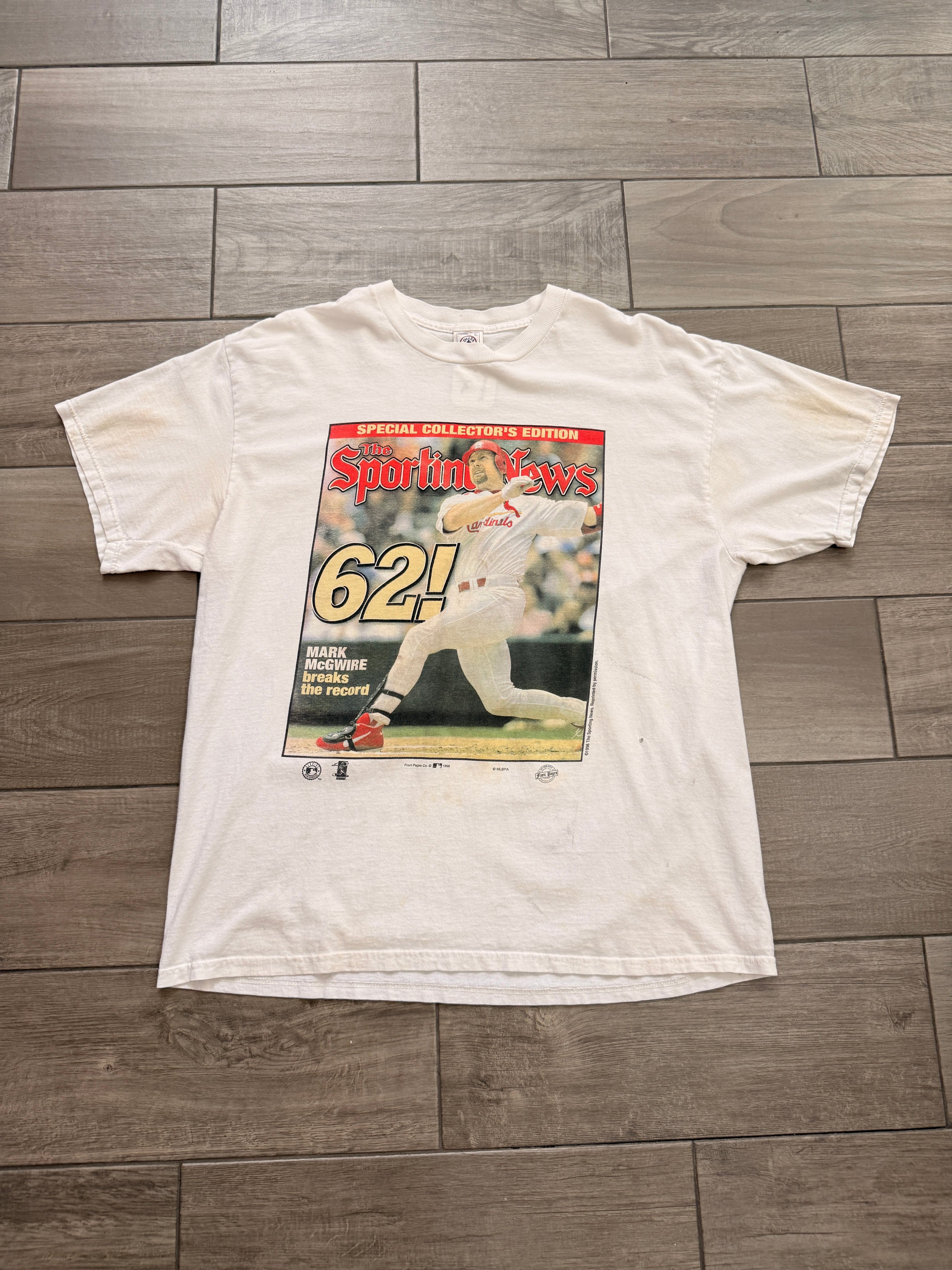 Distressed Mark McGwire T-Shirt