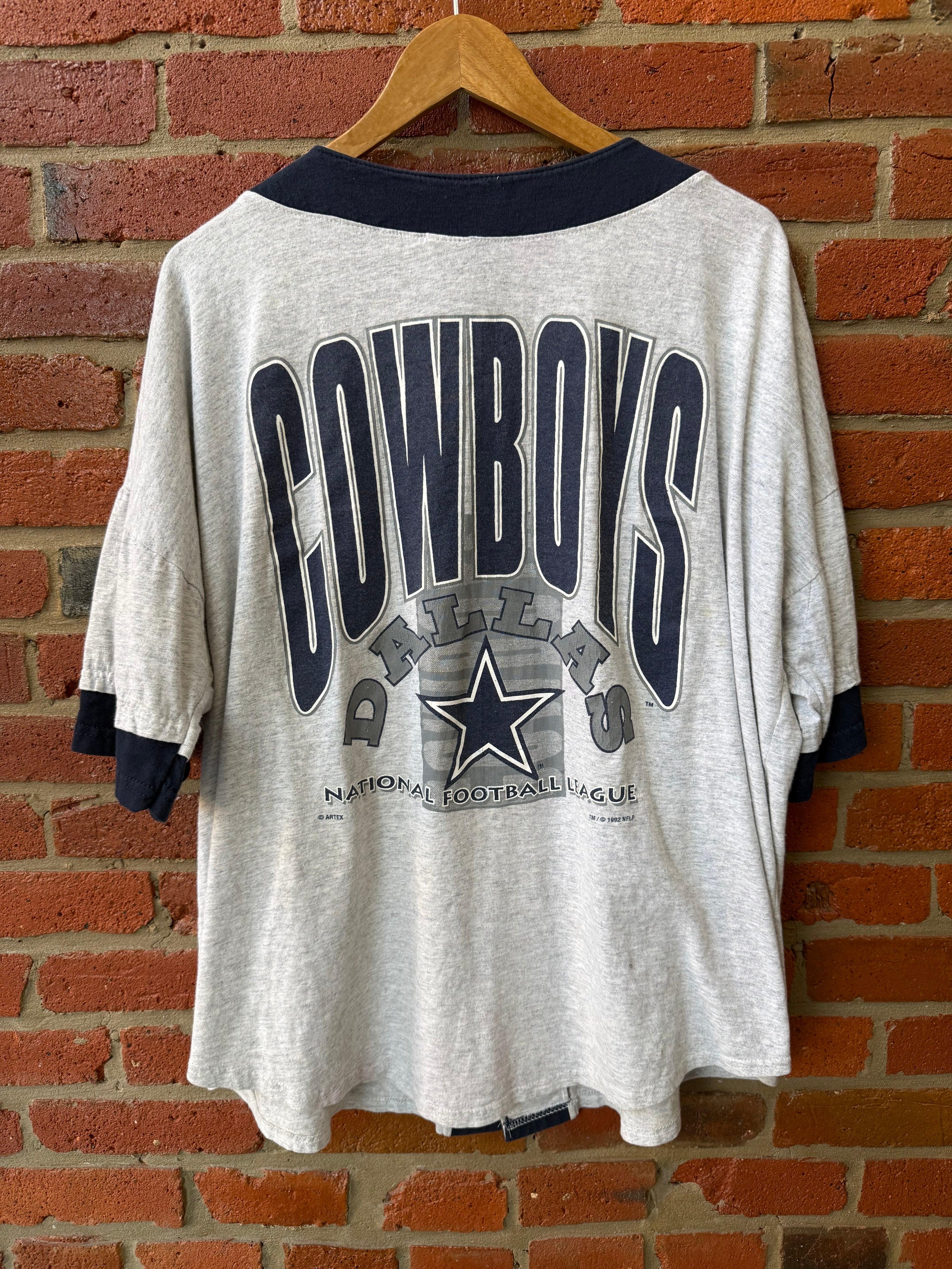 Dallas Cowboys Button Down T-Shirt