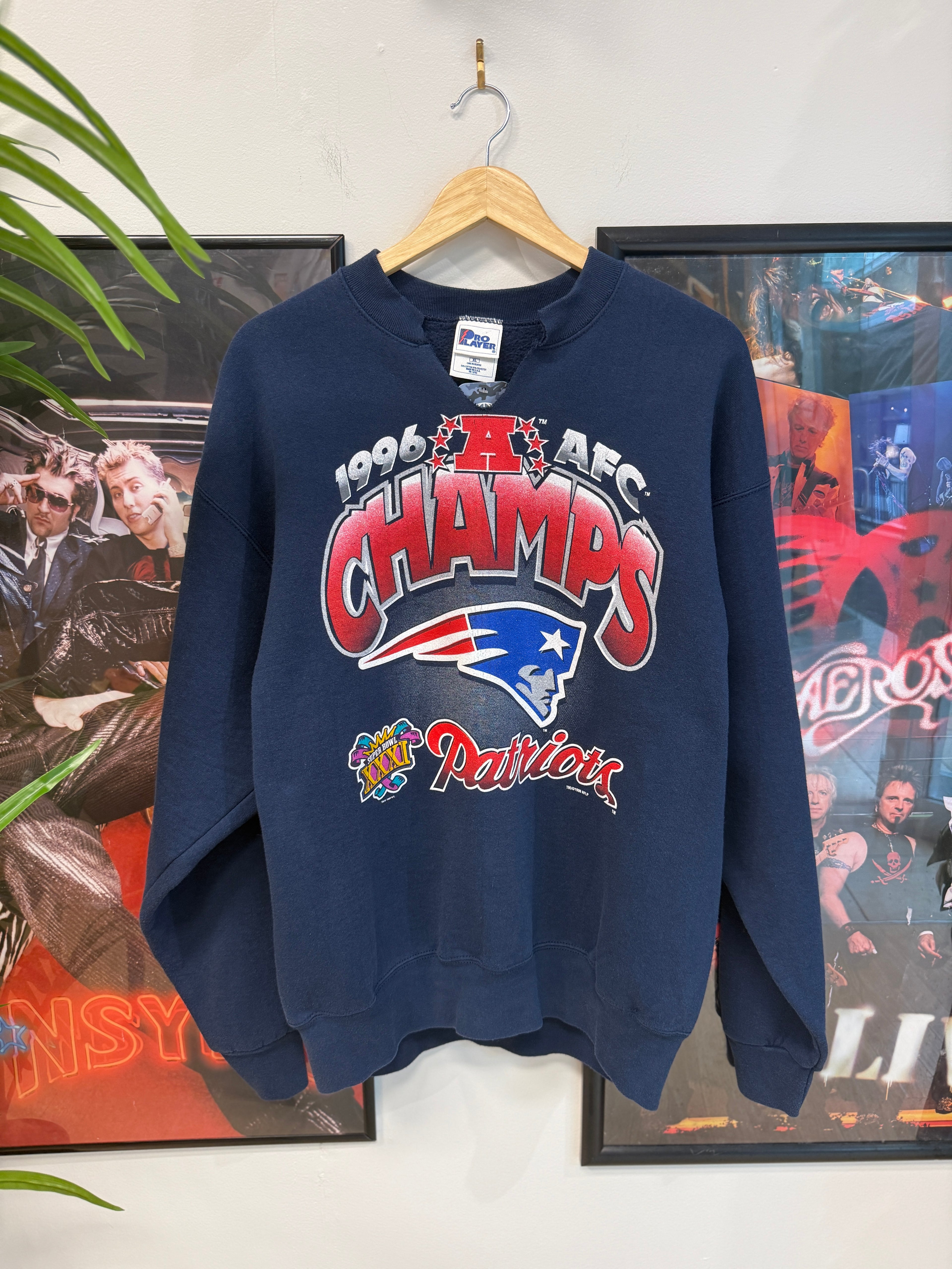 New England Patriots Crewneck Sweatshirt