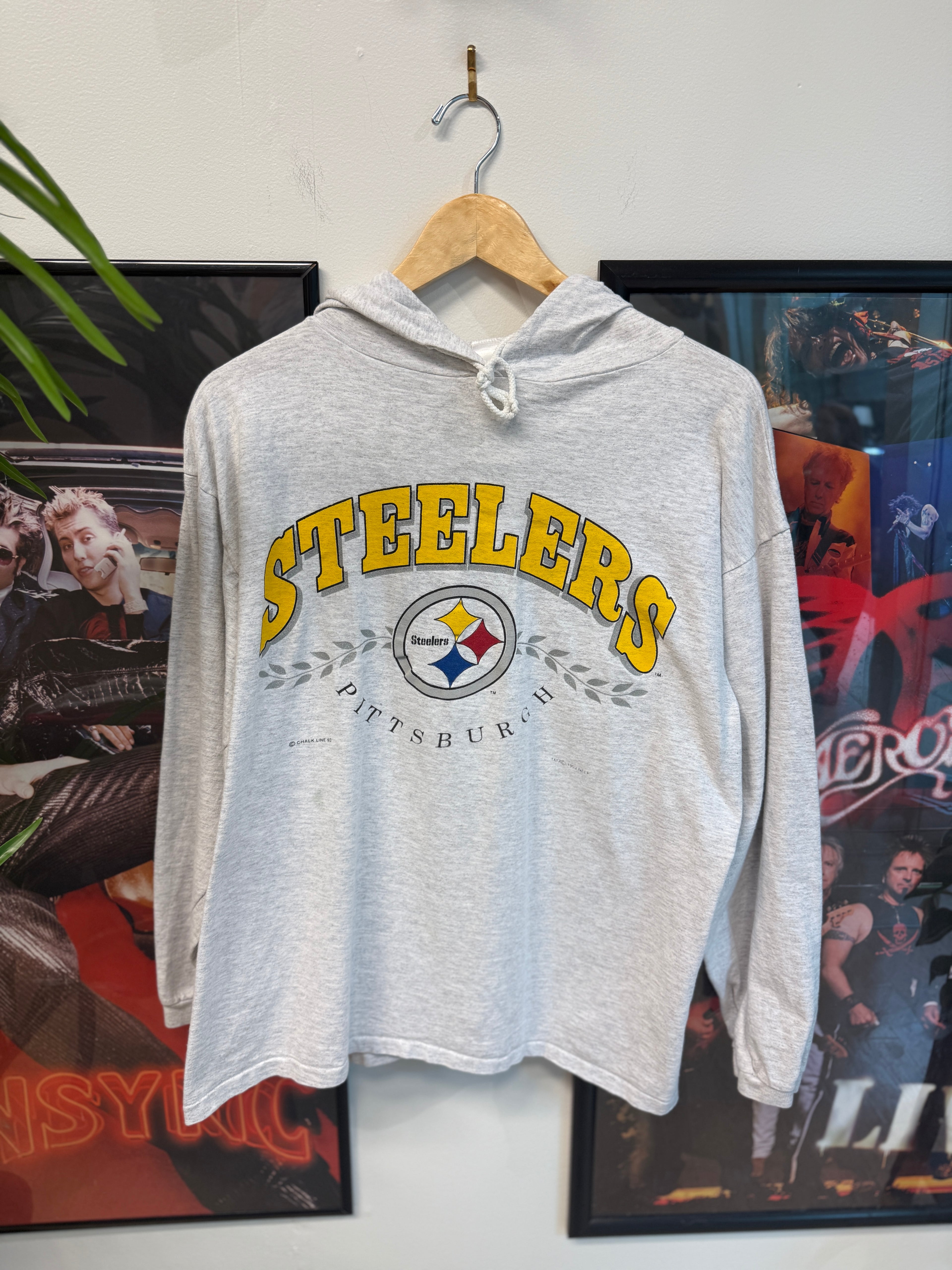 Pittsburgh Steelers Hooded Long Sleeve Shirt