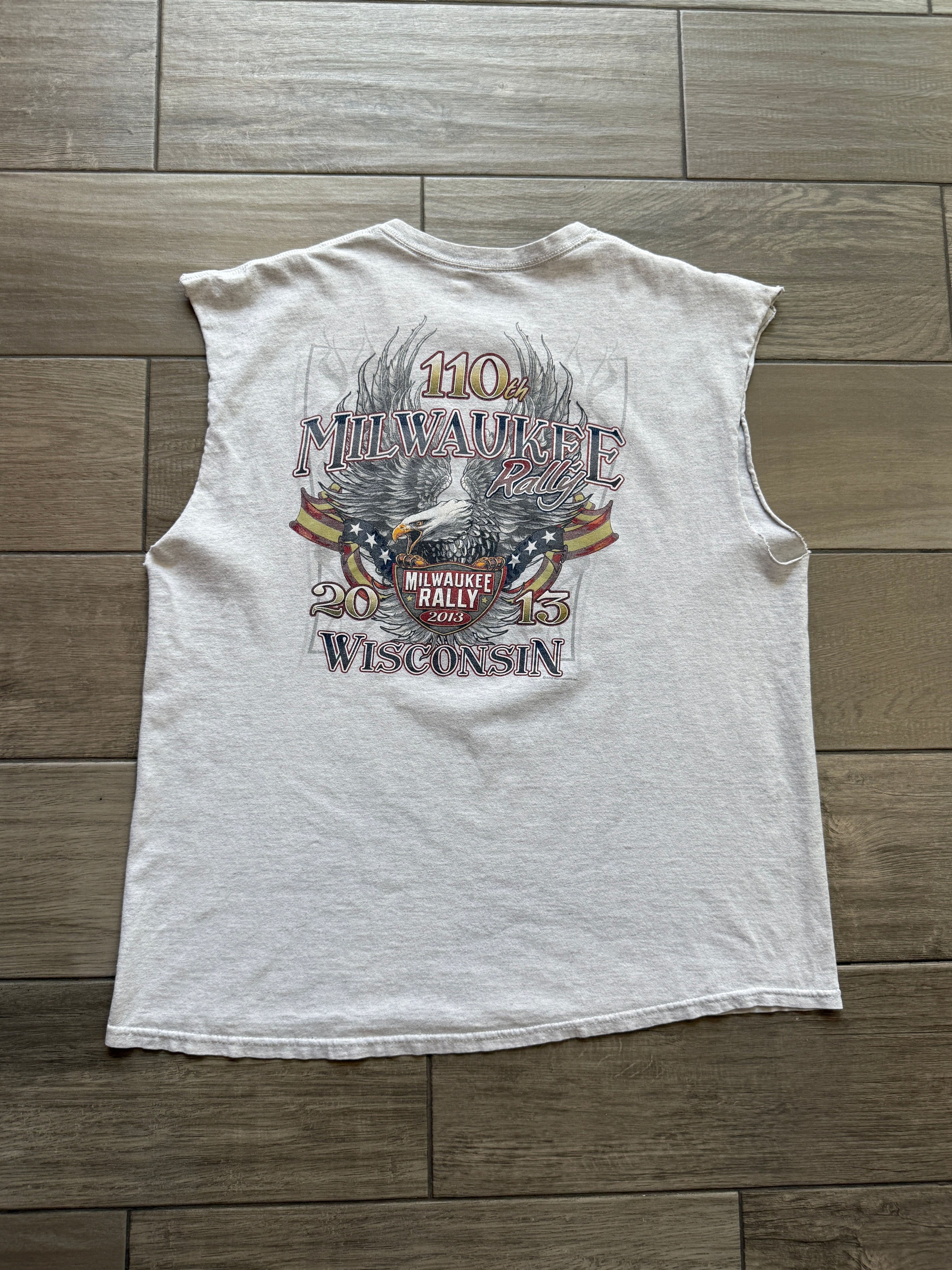 Harley Davidson Cut Off T-Shirt