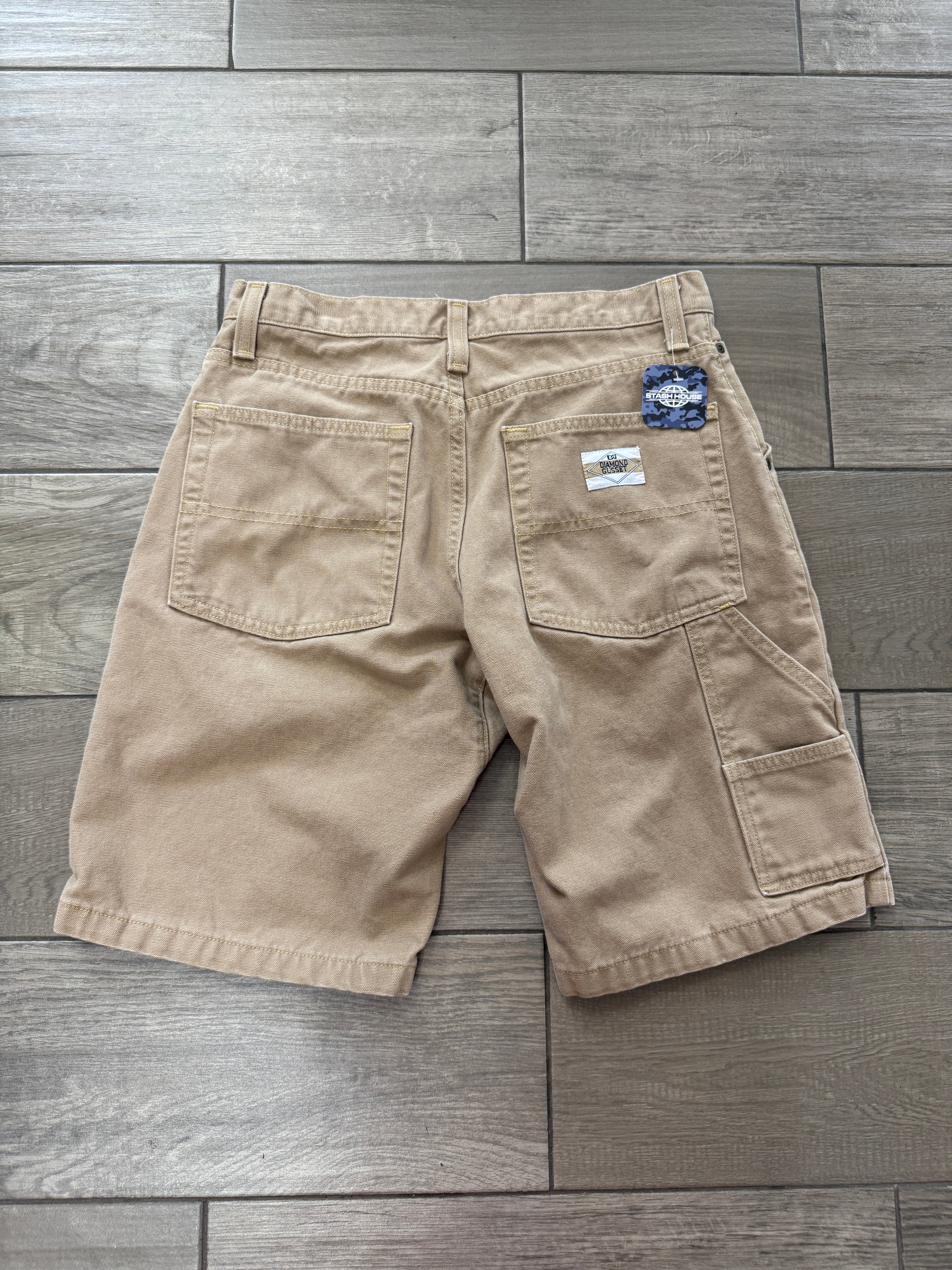 Diamond Gusset Jean Shorts