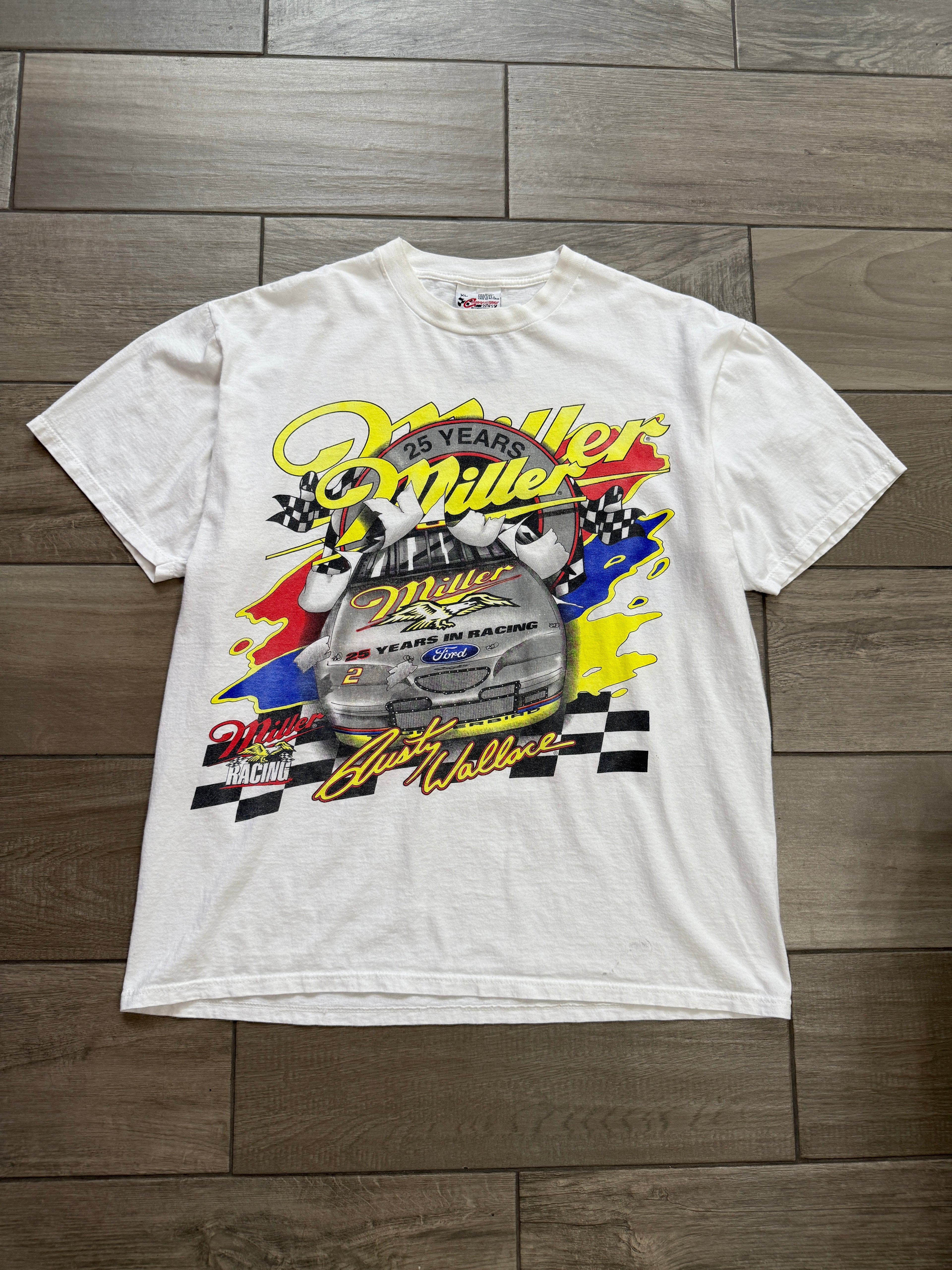 Miller Beer x Rusty Wallace Racing T-Shirt